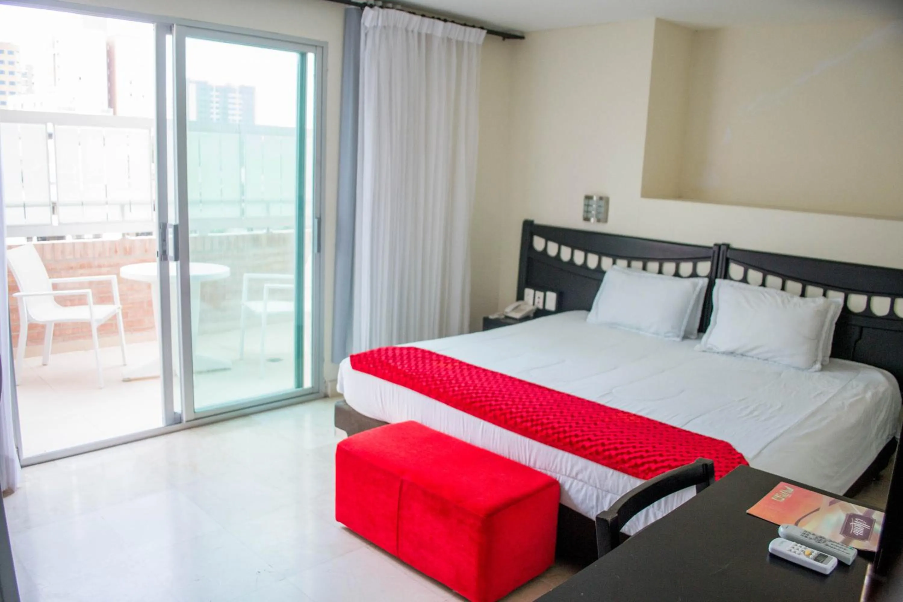Bed in Hotel Suite Continental