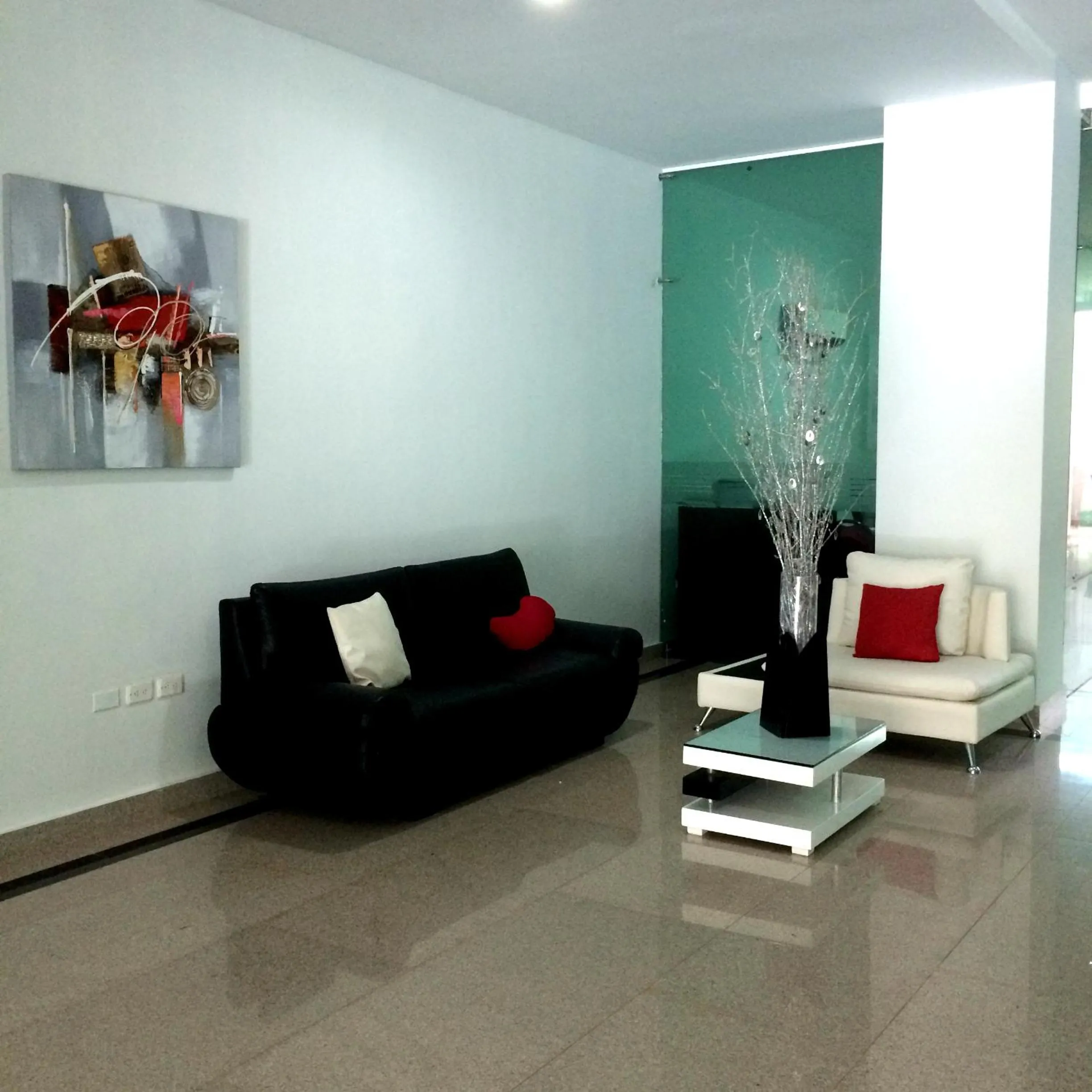 Lobby or reception in Hotel Suite Continental