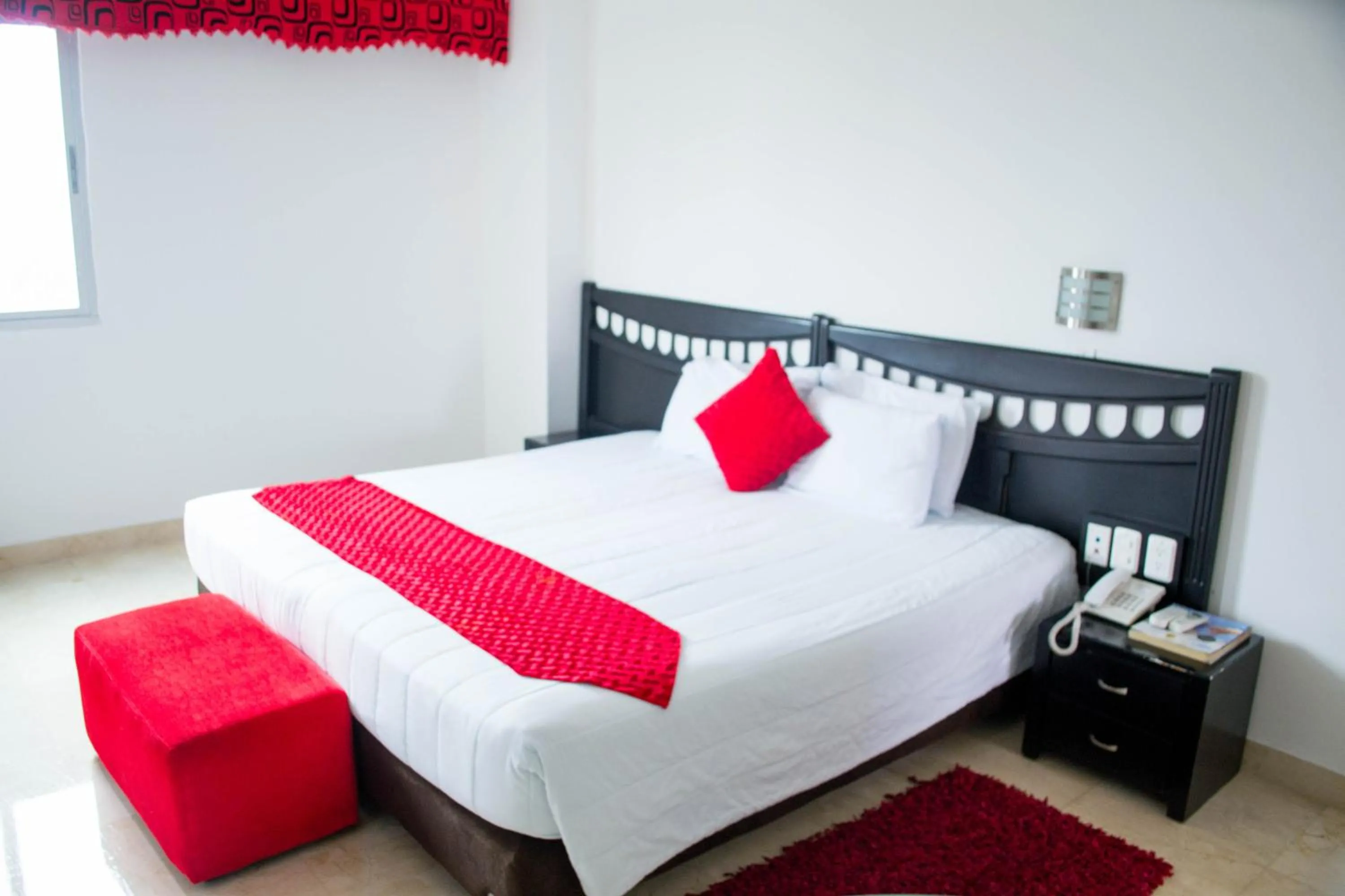 Bed in Hotel Suite Continental