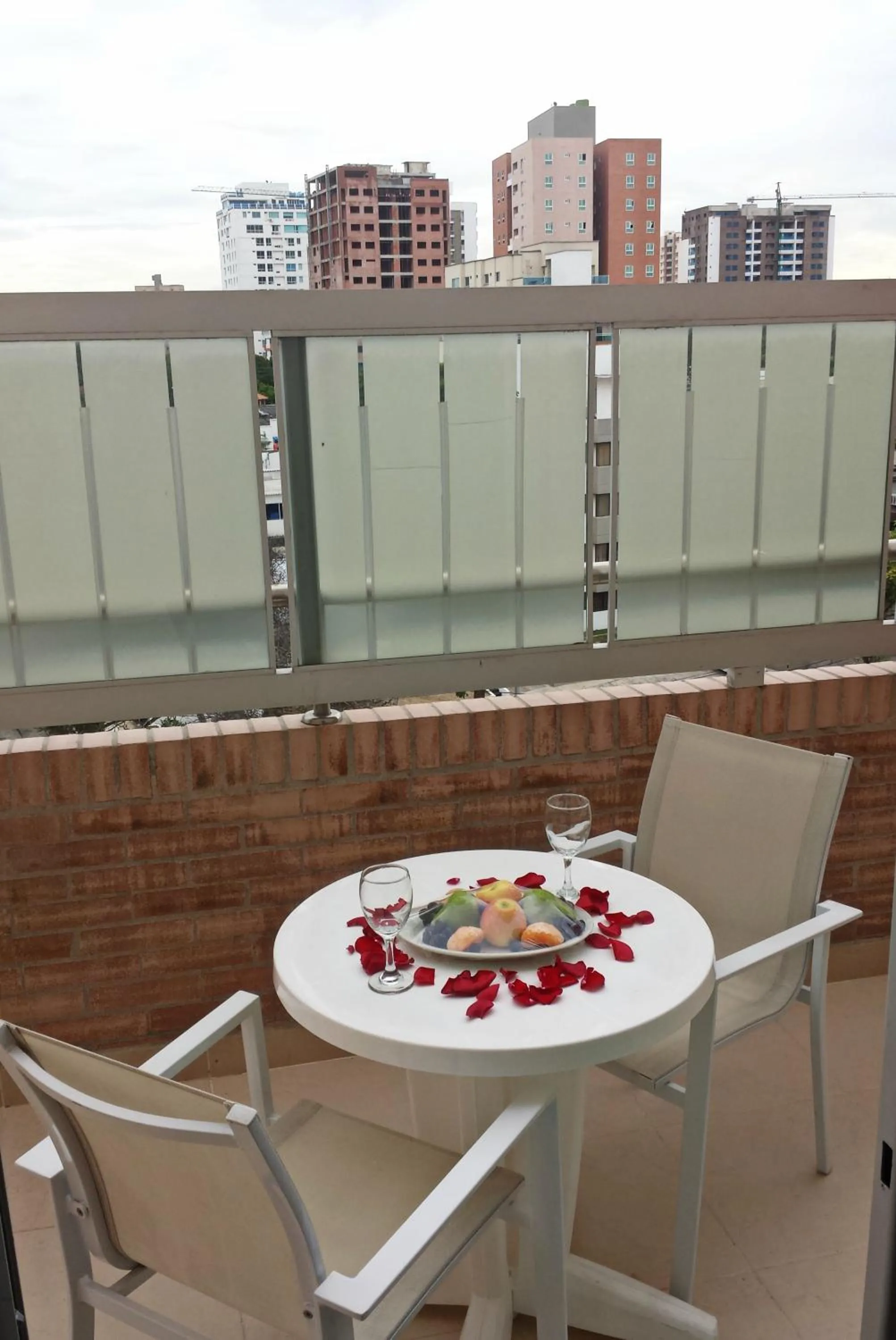 Balcony/Terrace in Hotel Suite Continental