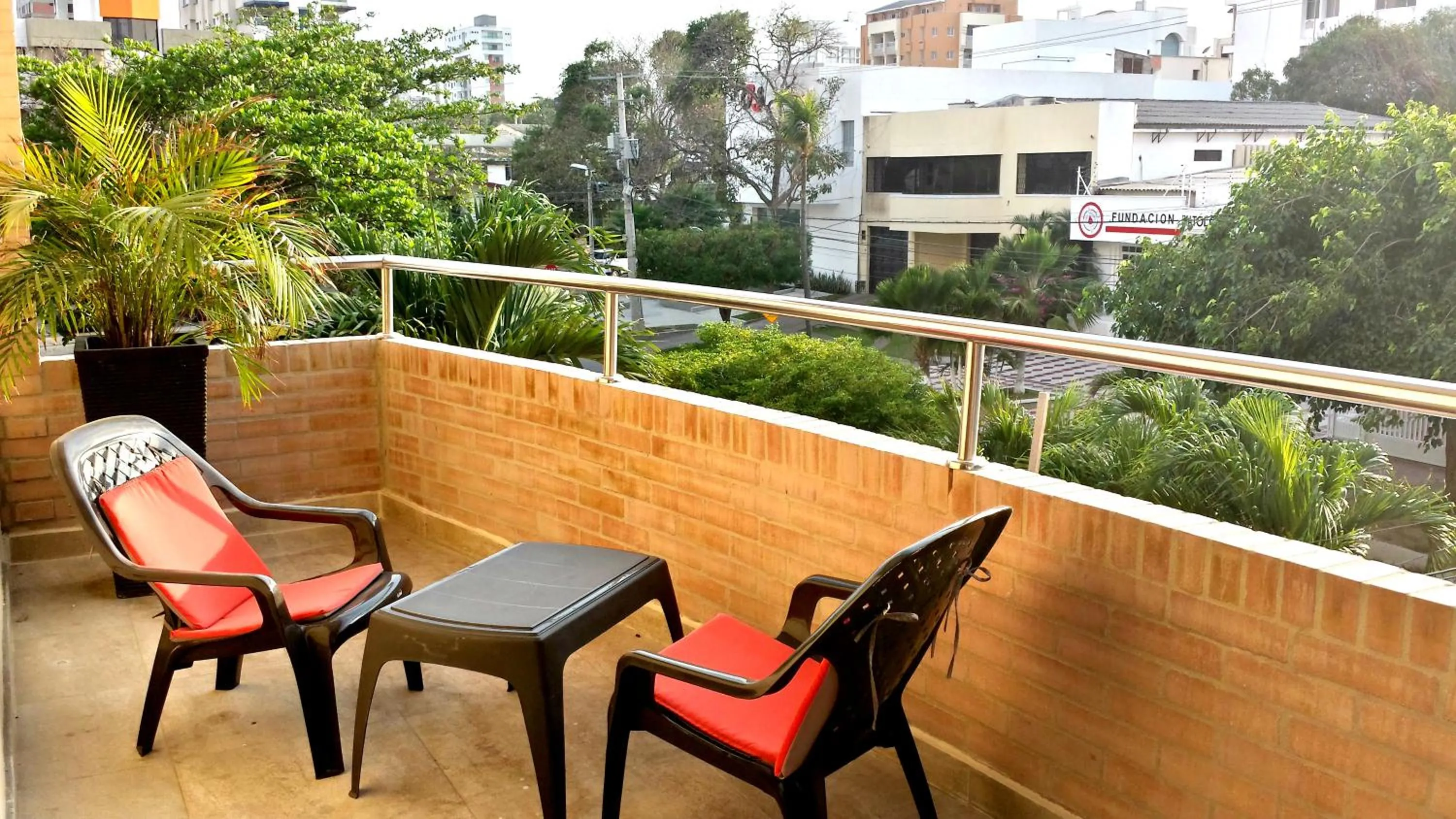 Balcony/Terrace in Hotel Suite Continental