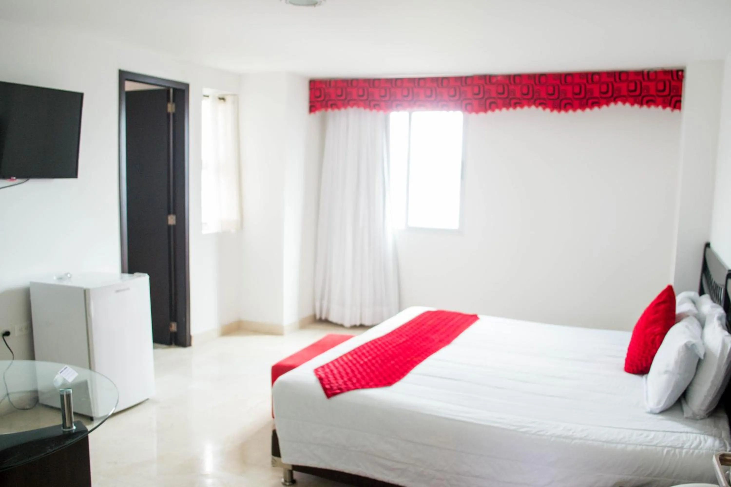 Bed in Hotel Suite Continental