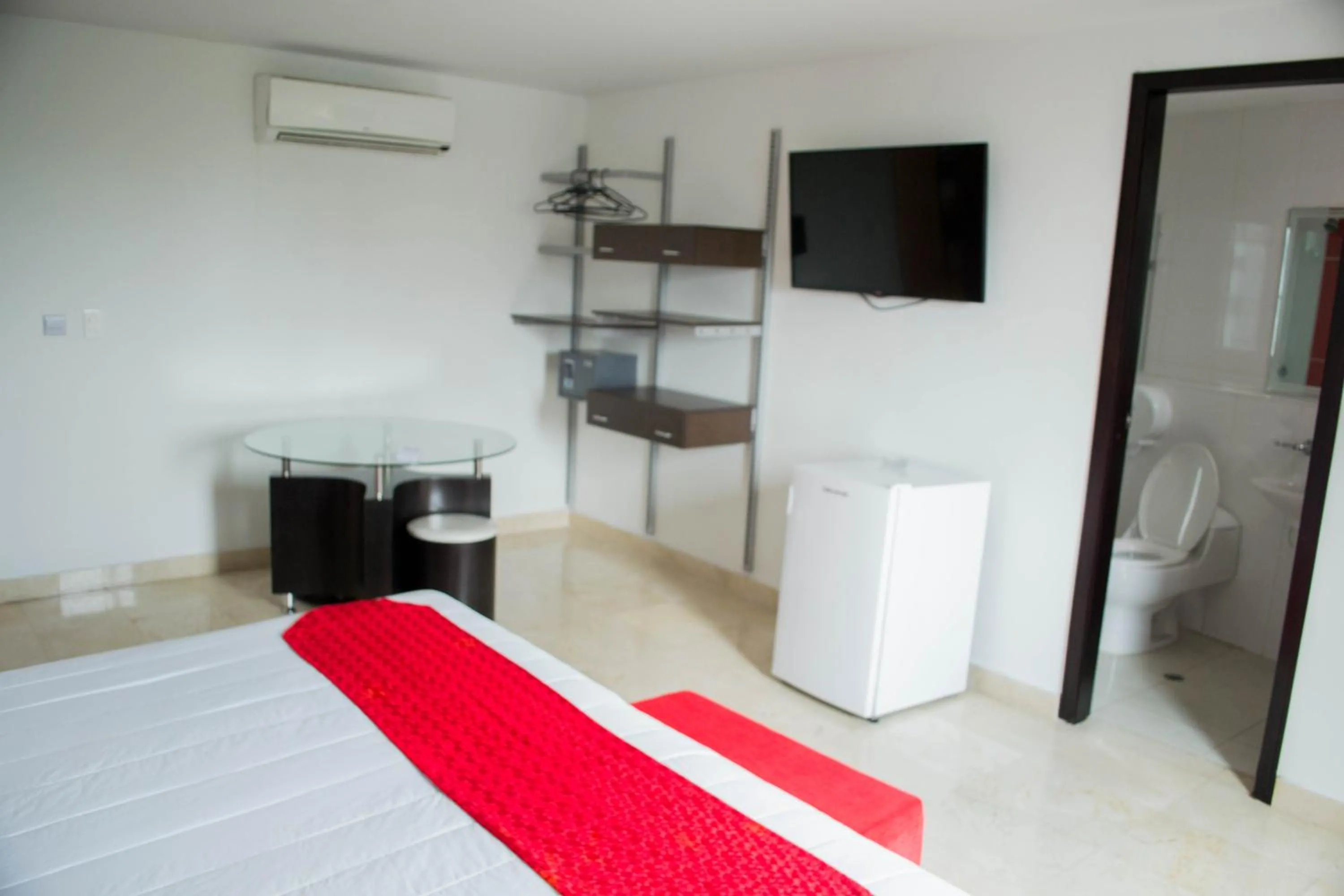 Bed in Hotel Suite Continental