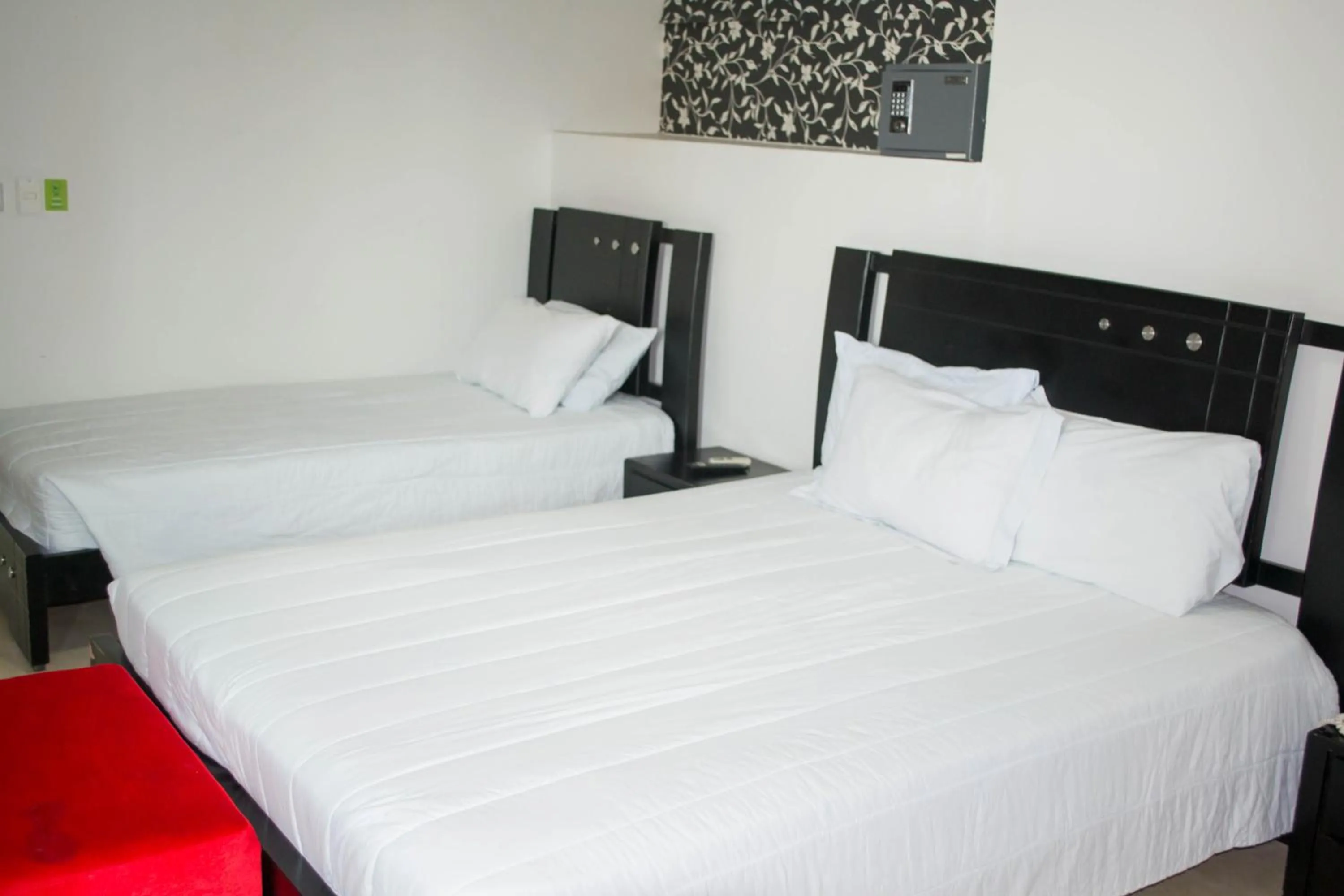 Bed in Hotel Suite Continental