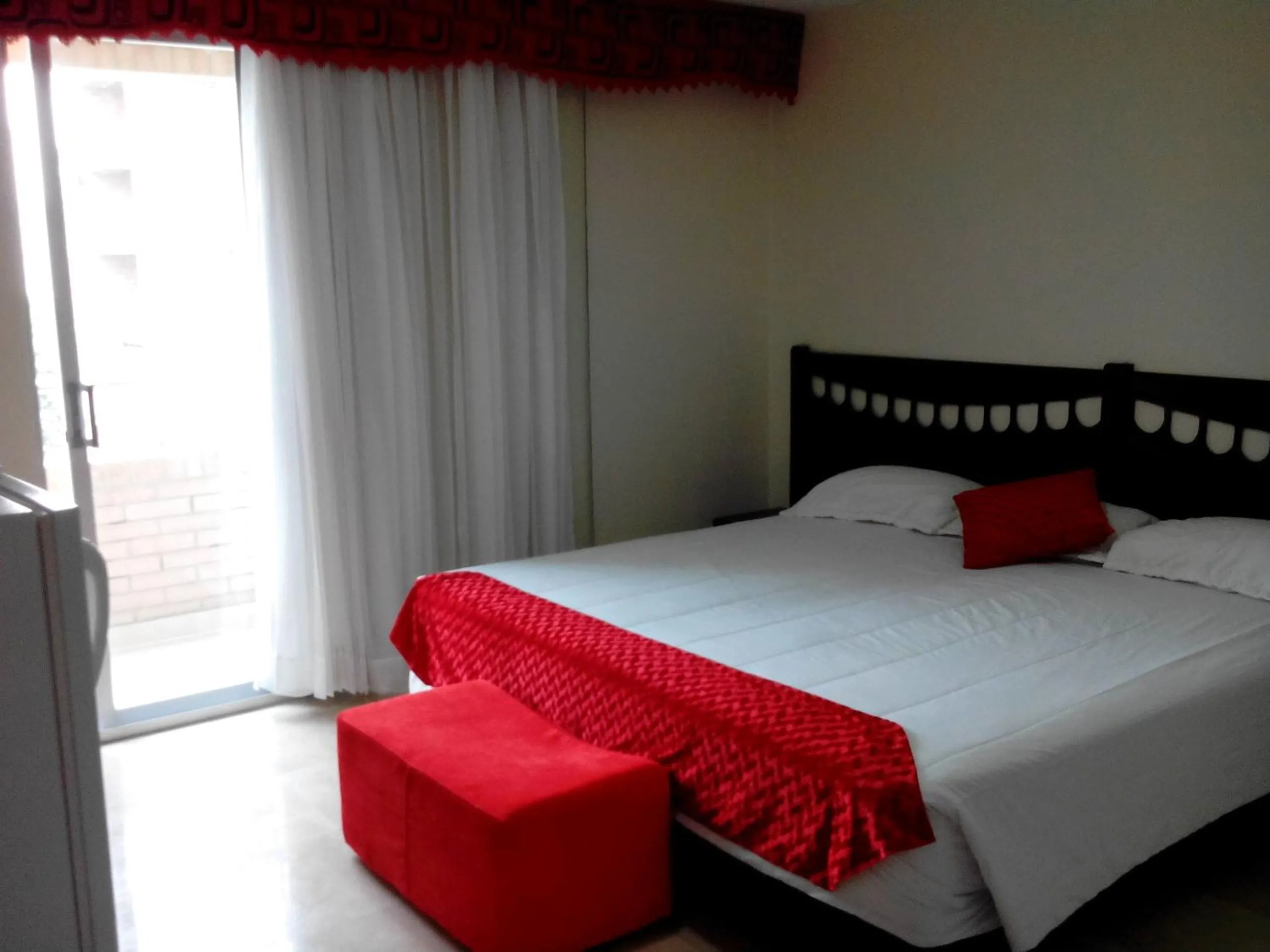 Decorative detail, Bed in Hotel Suite Continental