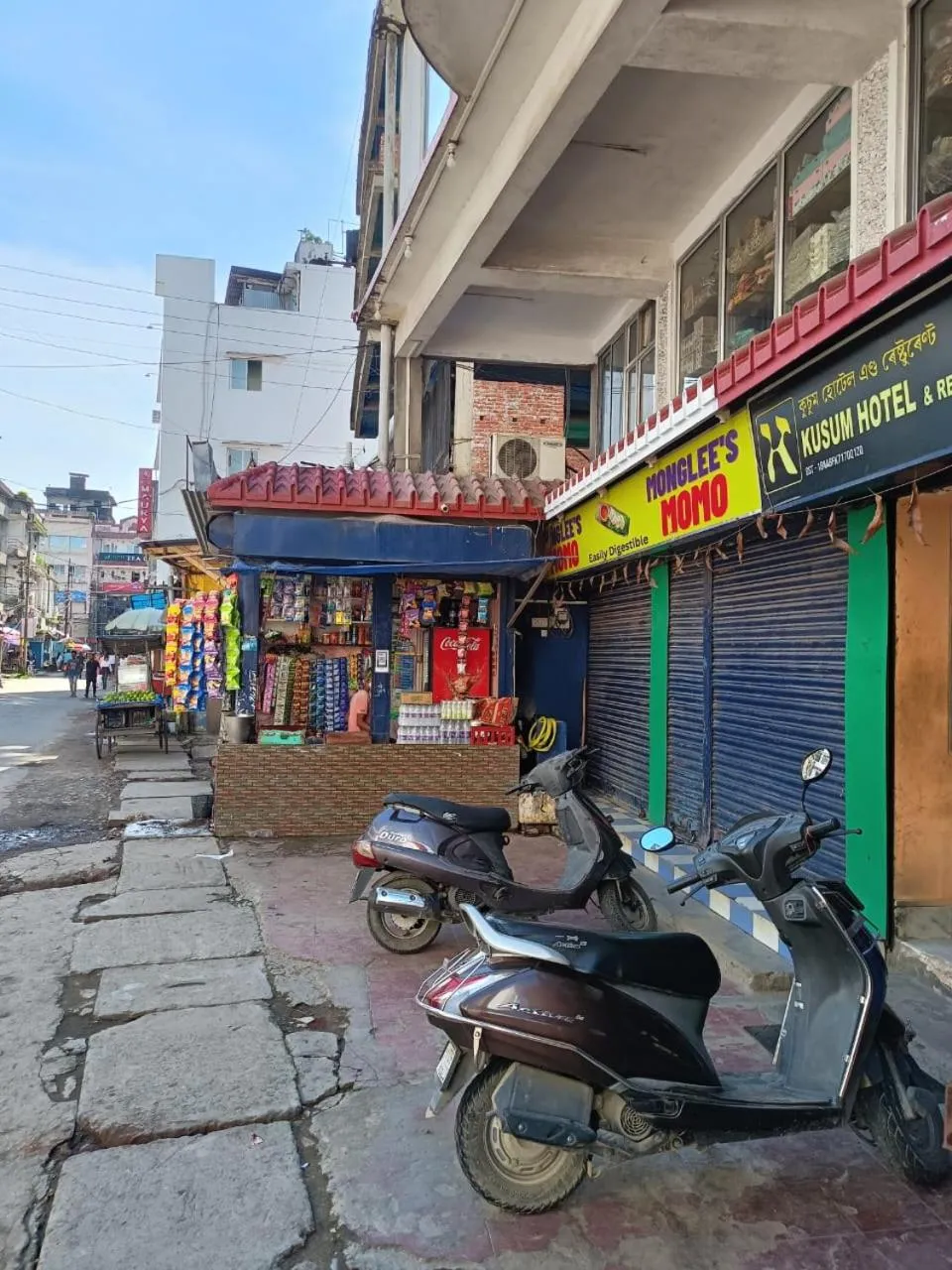 Property building in Kusum Hotel