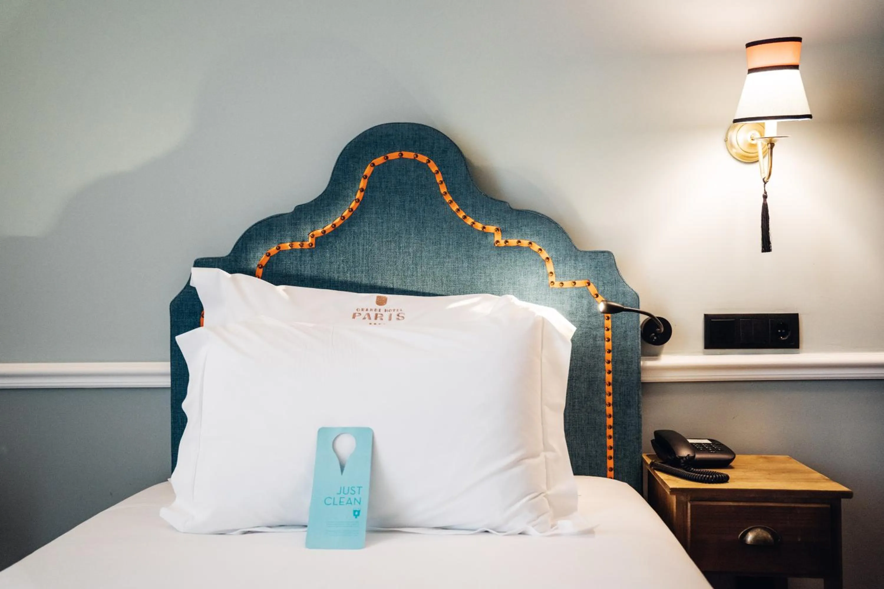 Bed in GRANDE HOTEL PARIS by STAY HOTELS