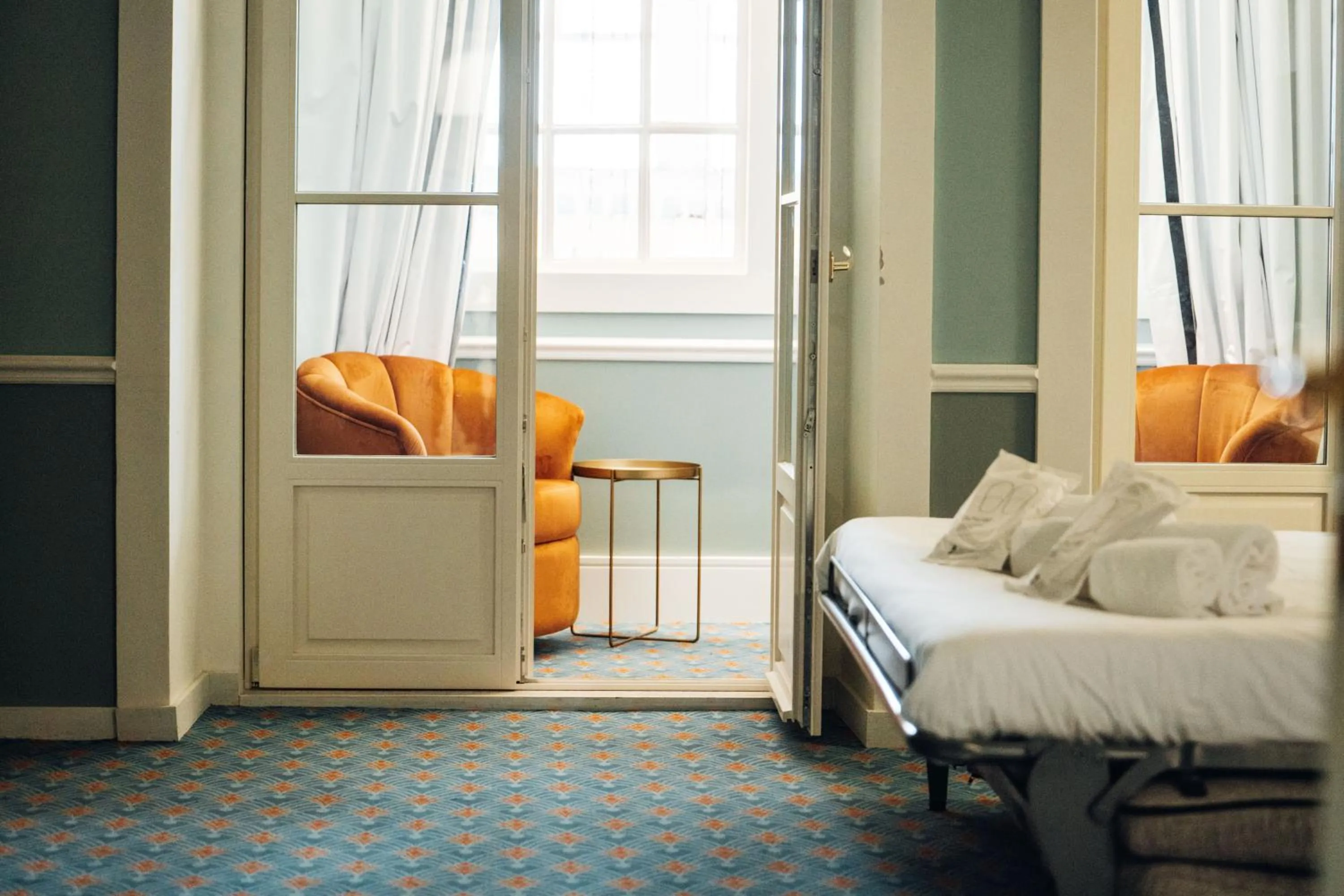 Bed in GRANDE HOTEL PARIS by STAY HOTELS