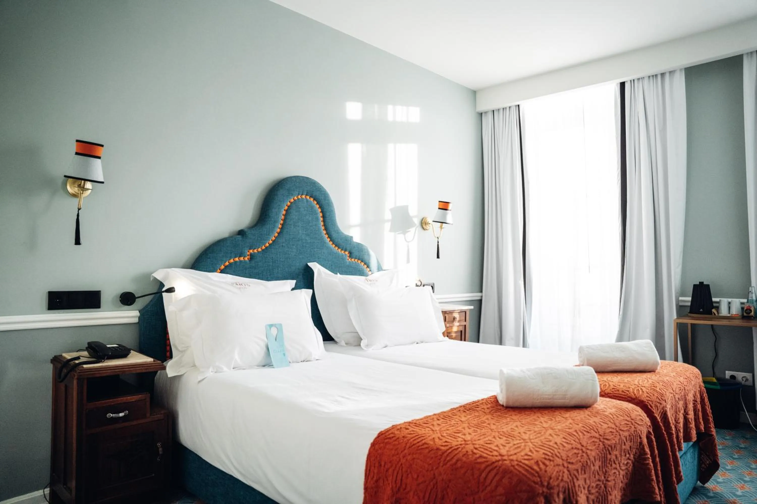 Bed in GRANDE HOTEL PARIS by STAY HOTELS