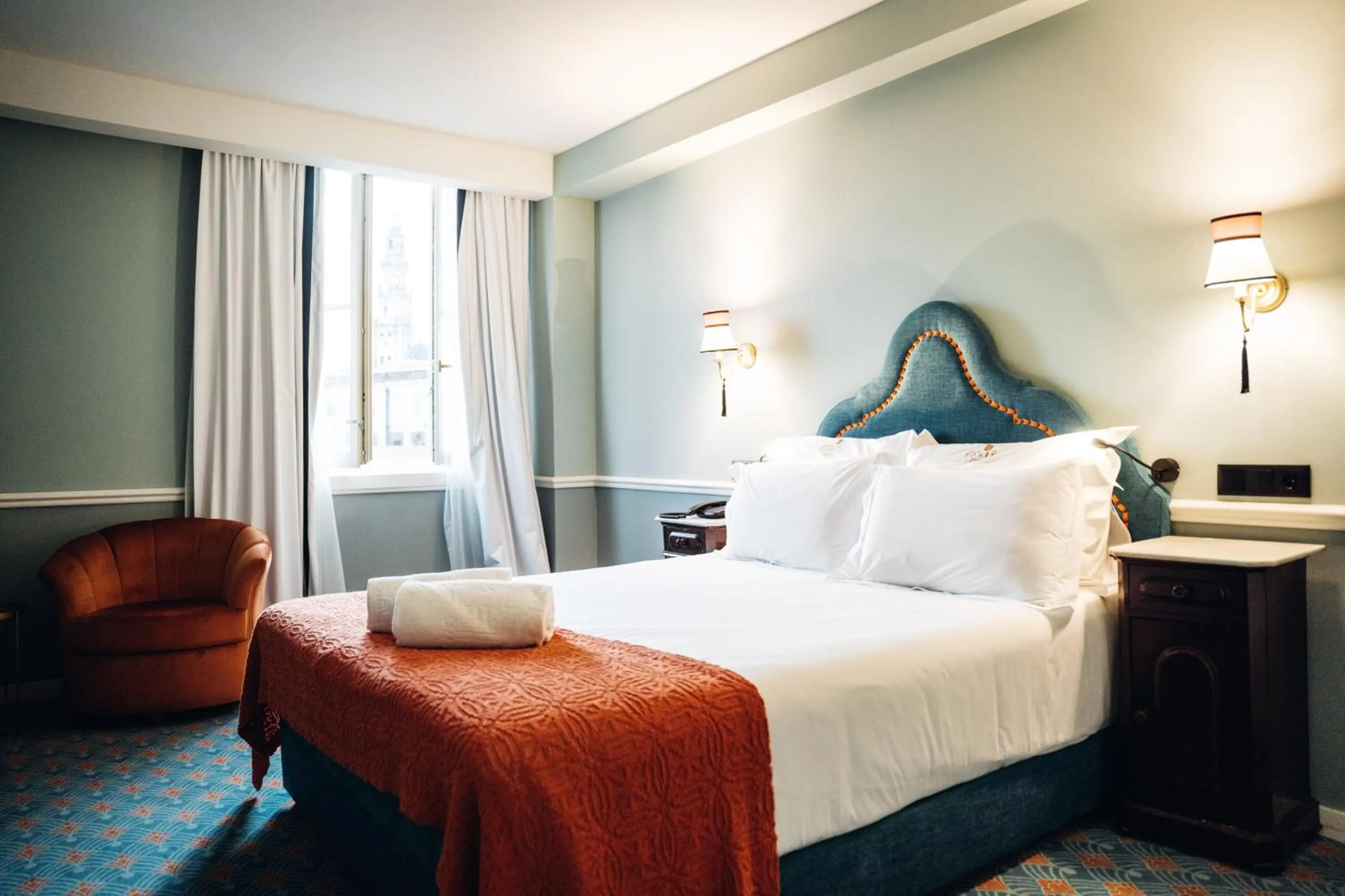 Bed in GRANDE HOTEL PARIS by STAY HOTELS