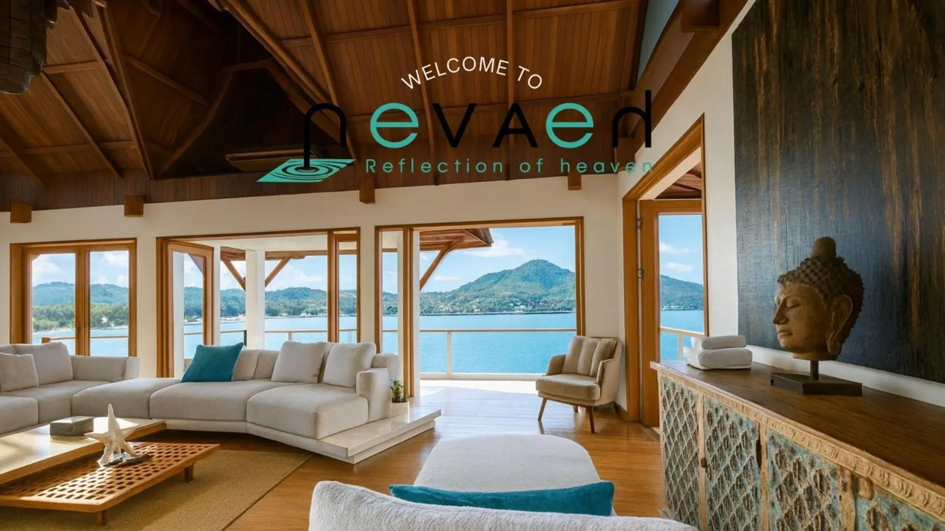 Living room in Villa Nevaeh - Ocean Front Private Villa Kamala Beach