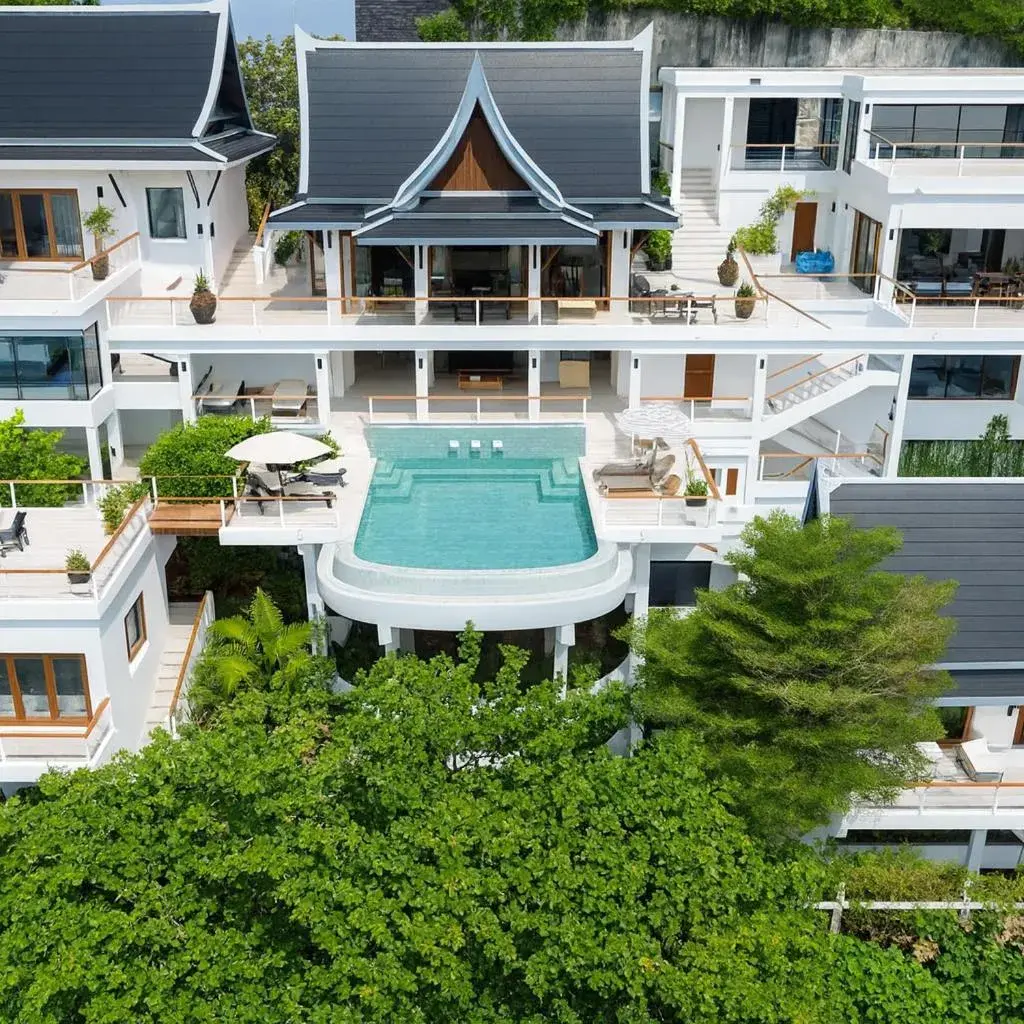 Swimming pool in Villa Nevaeh - Ocean Front Private Villa Kamala Beach Swimming pool in Villa Nevaeh - Ocean Front Private Villa Kamala Beach