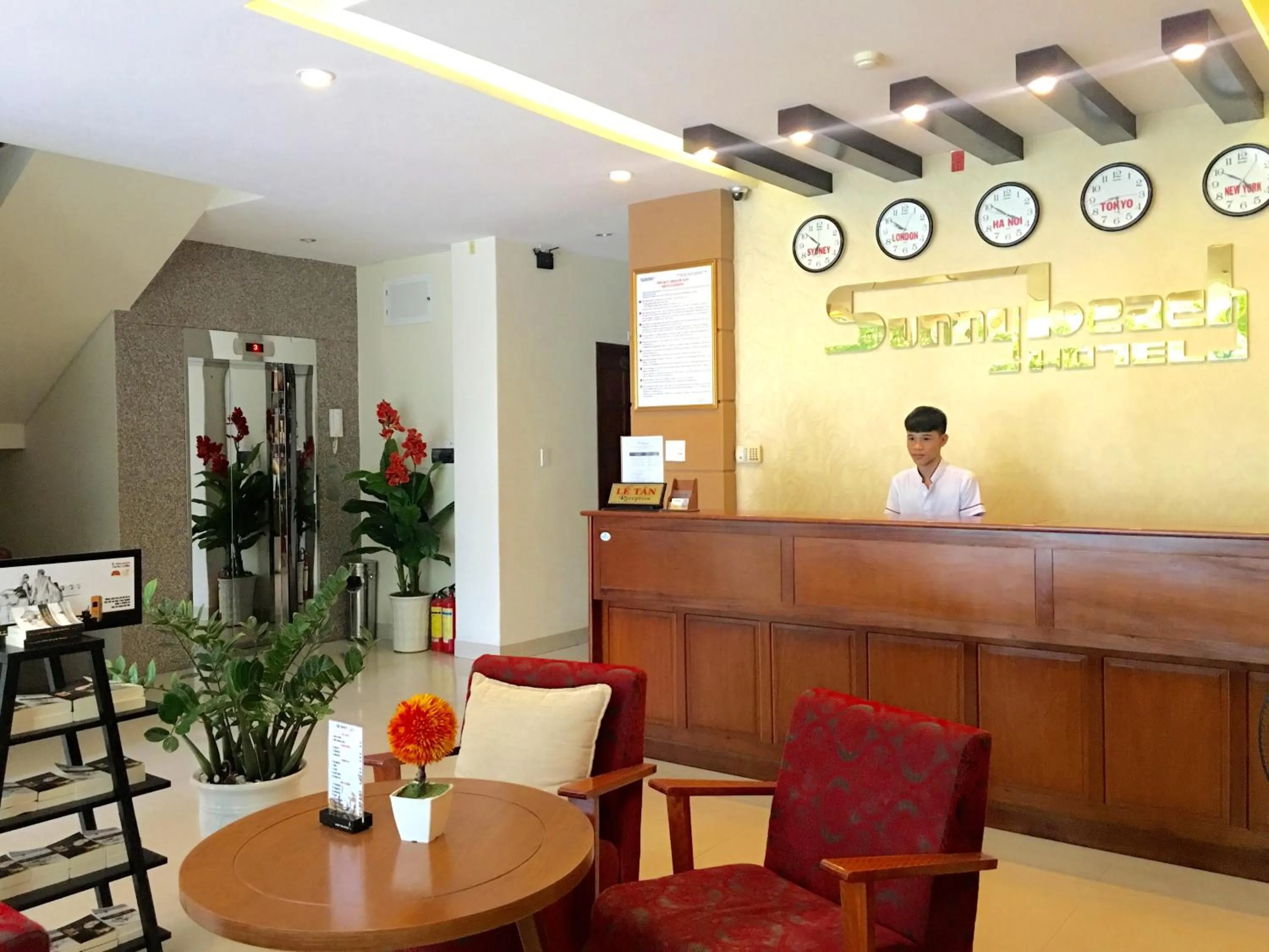 Lobby or reception in Sunny Beach Hotel & Apartment