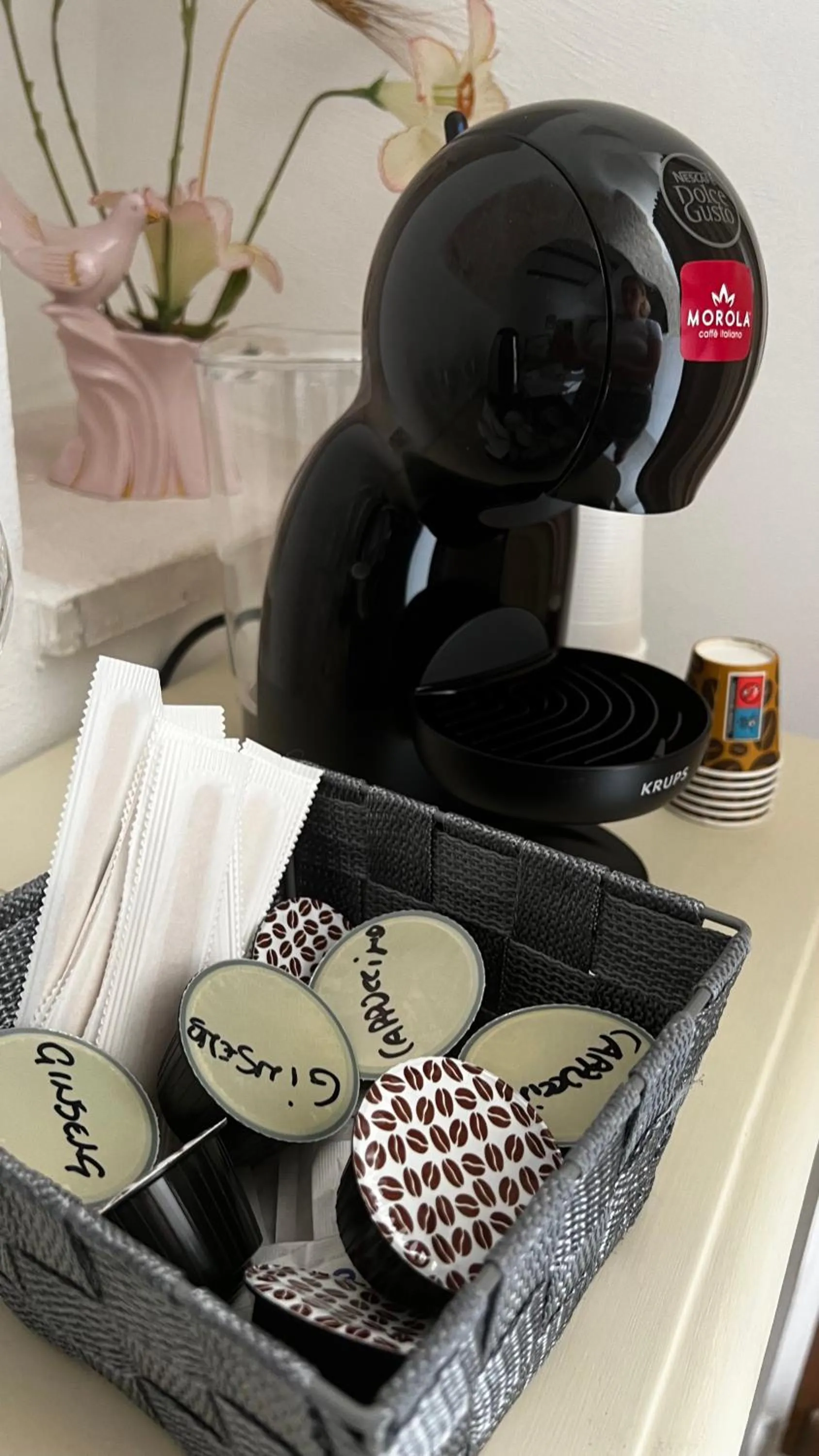 Coffee/tea facilities in Locazione turistica il boschetto