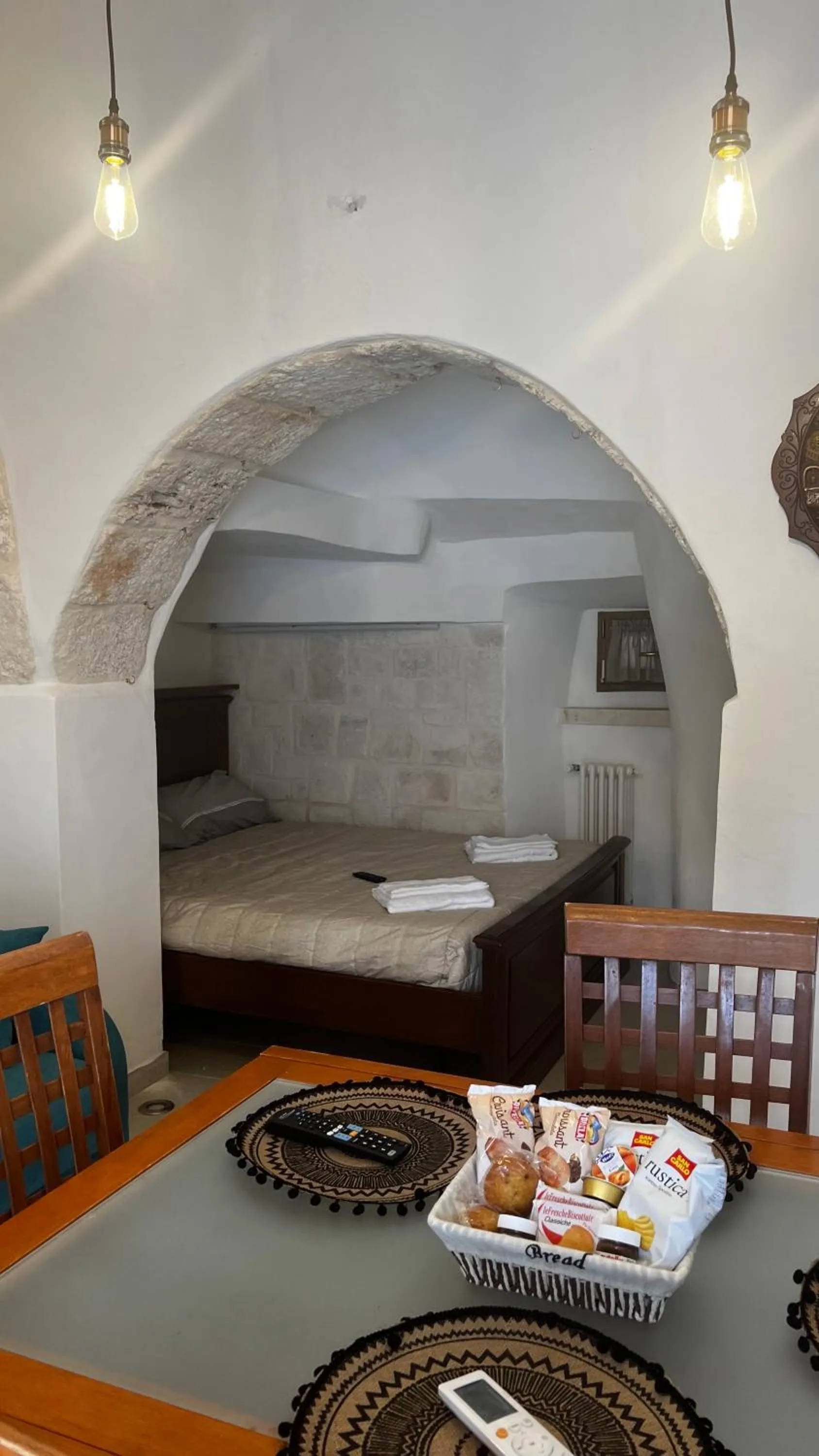 Dining area in Locazione turistica il boschetto