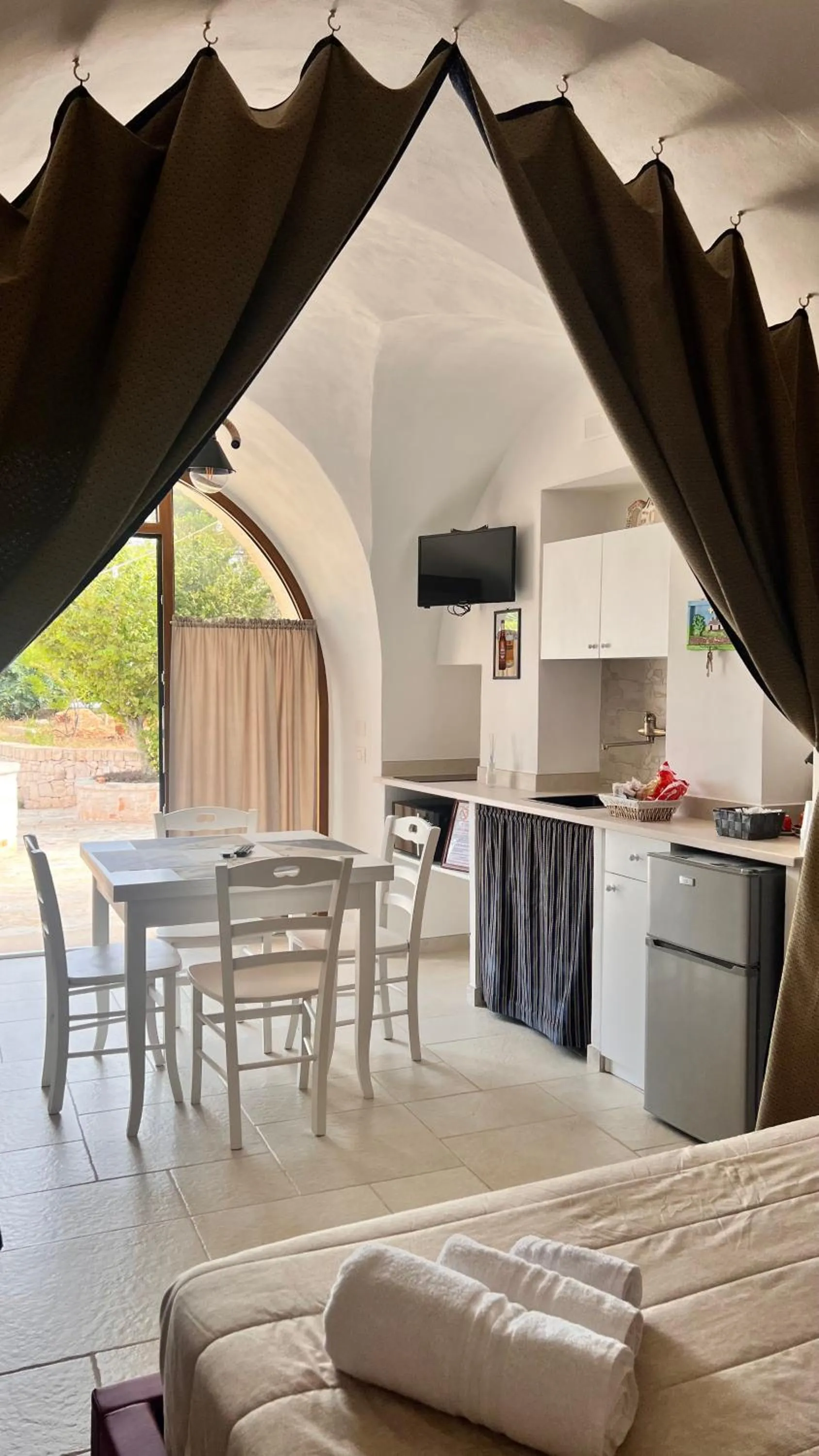 Kitchen or kitchenette in Locazione turistica il boschetto
