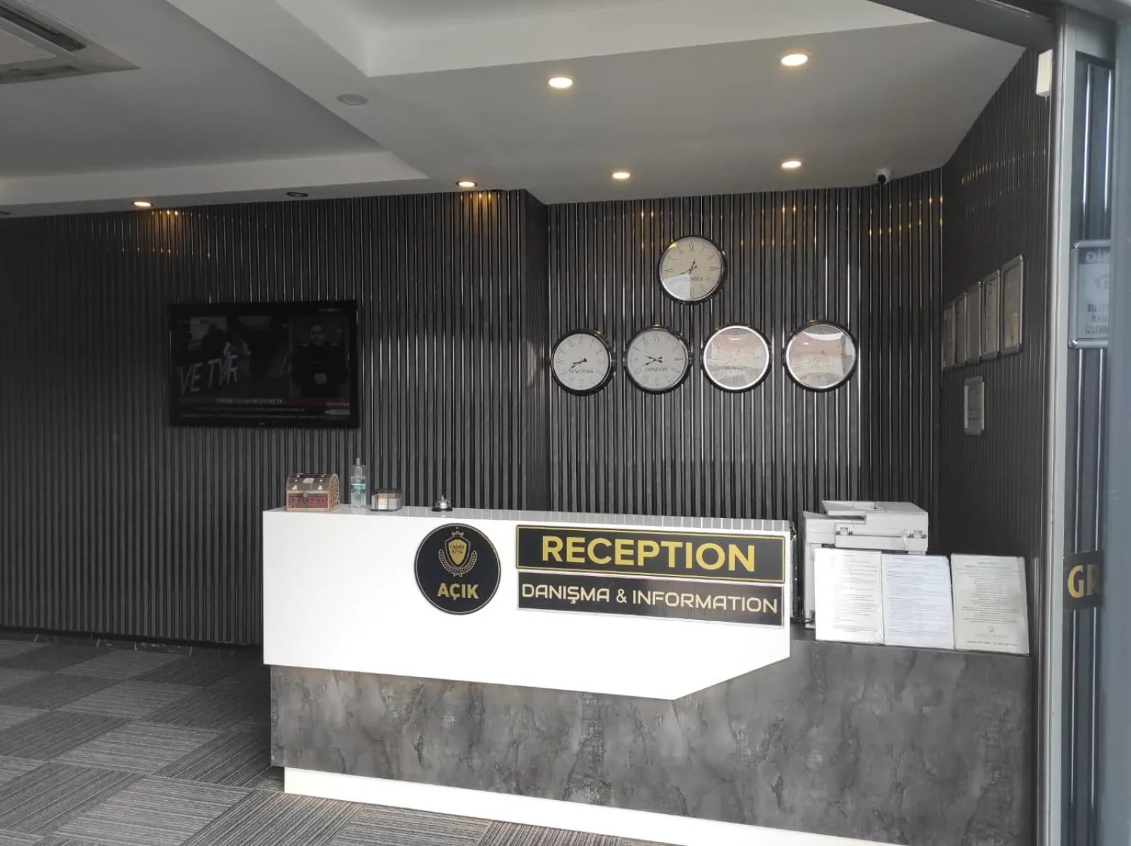 Lobby or reception in Grand royal hotel