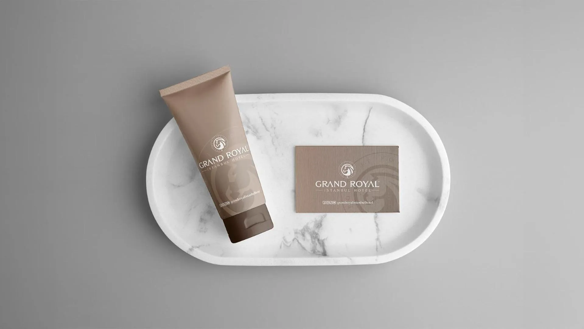 Bathroom in Grand royal hotel