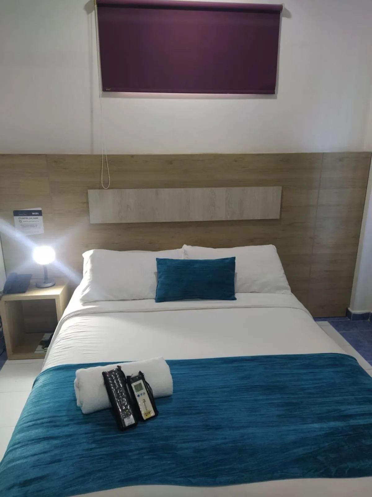 Bed in Hotel La Casa 1