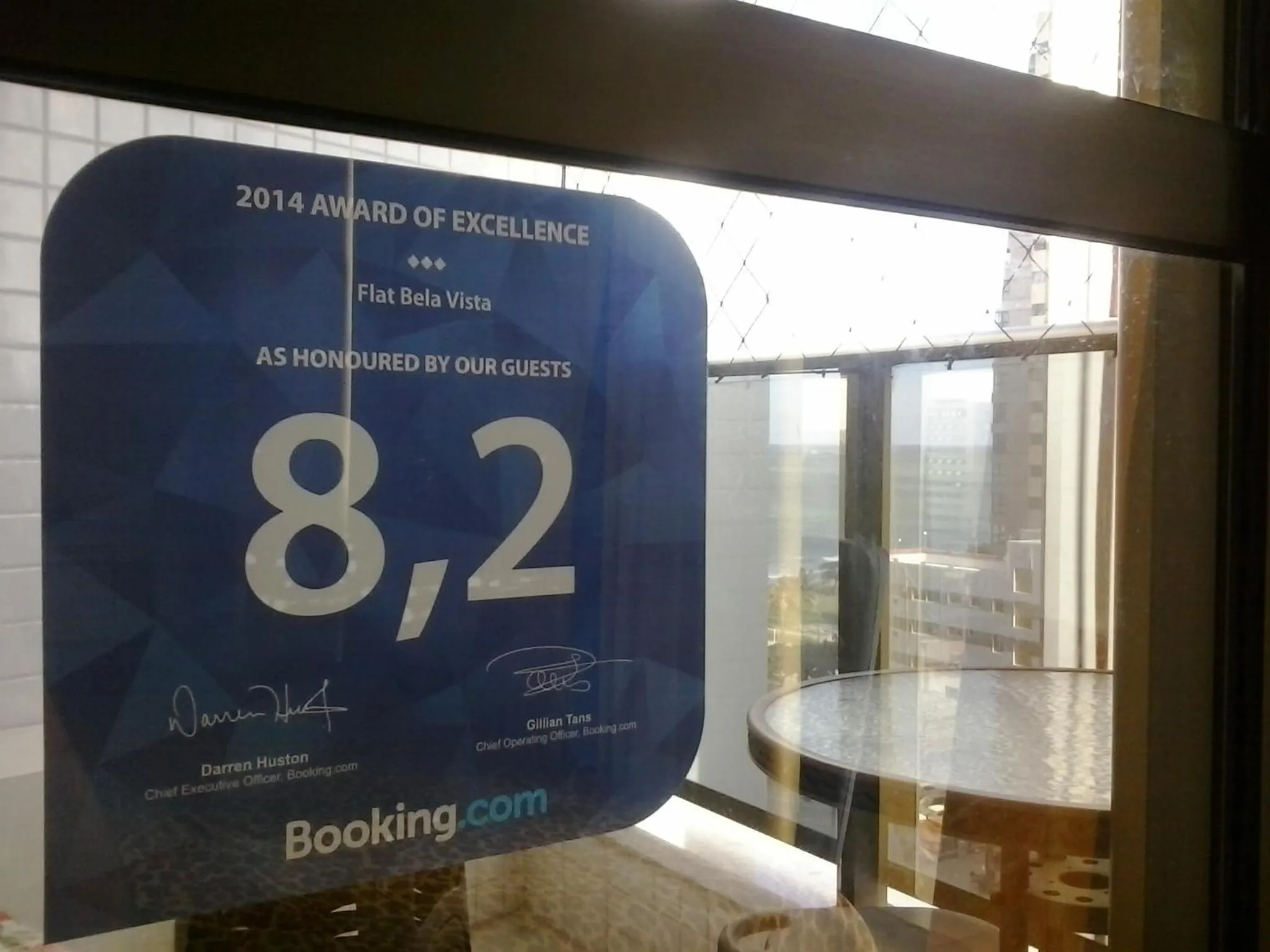 Bird's eye view in Flat BV Beira-Mar - Edf Beach Class EXECUTIVE Apart-Hotel 507