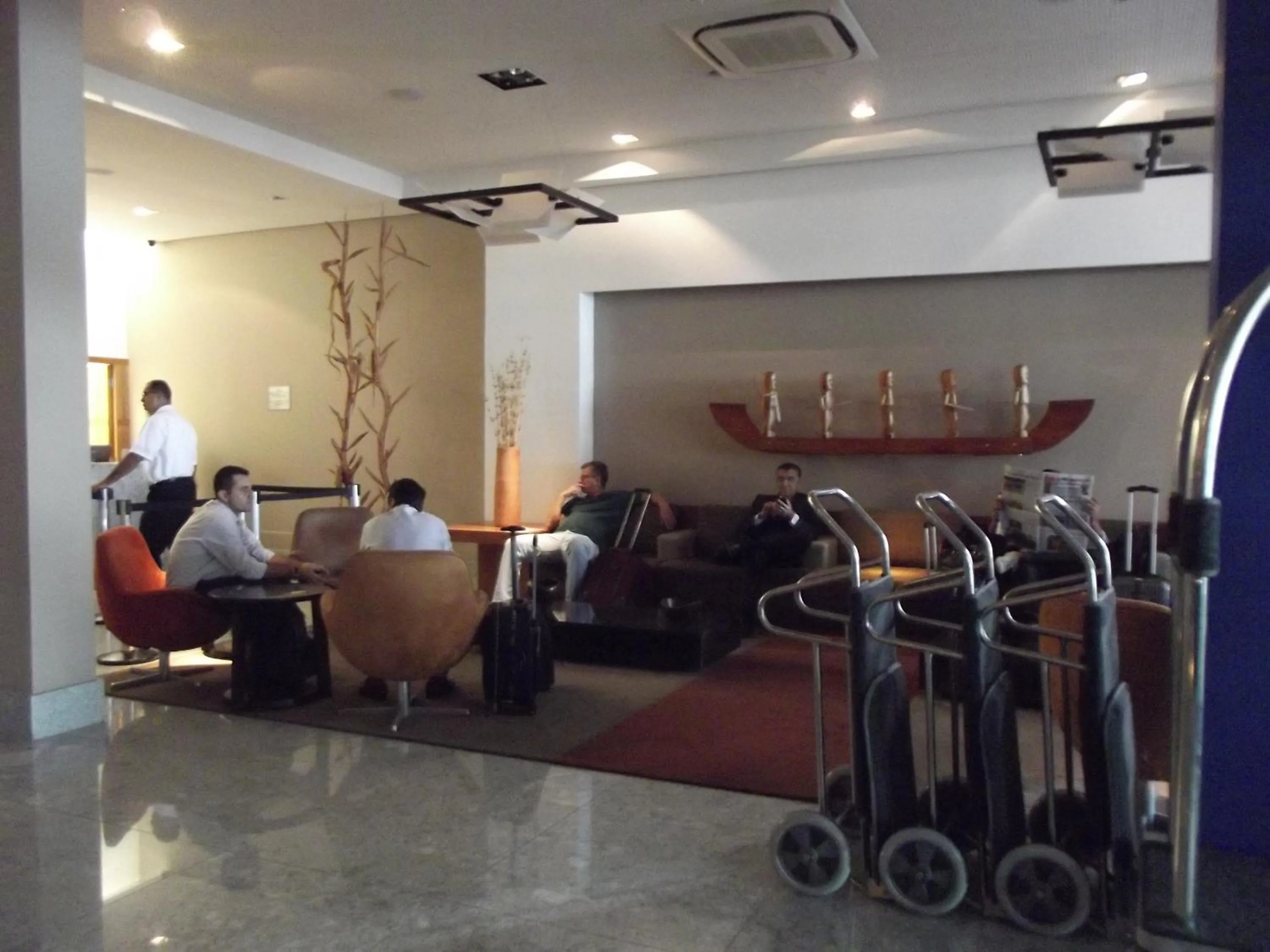 Lobby or reception in Flat BV Beira-Mar - Edf Beach Class EXECUTIVE Apart-Hotel 507