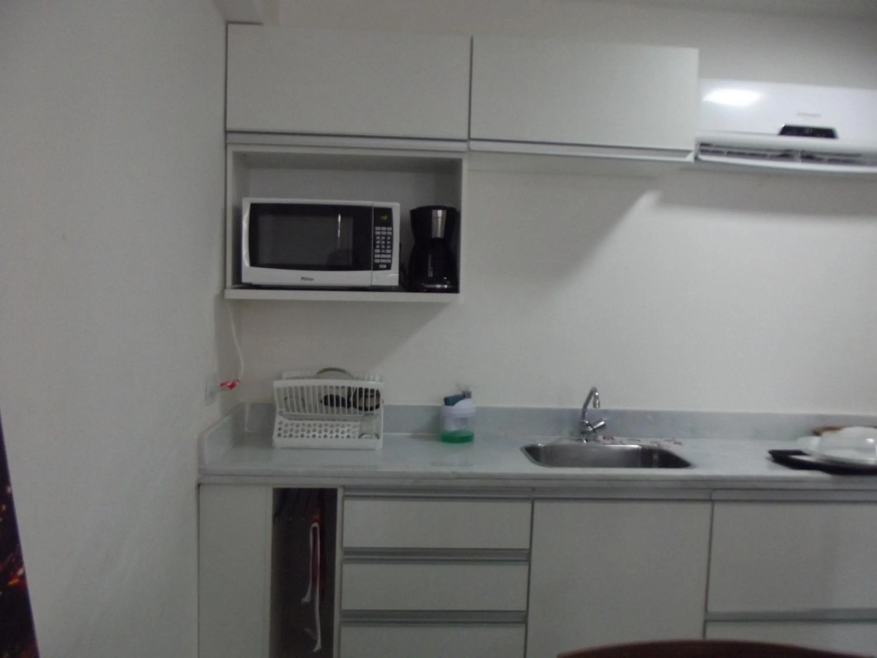 Kitchen or kitchenette in Flat BV Beira-Mar - Edf Beach Class EXECUTIVE Apart-Hotel 507