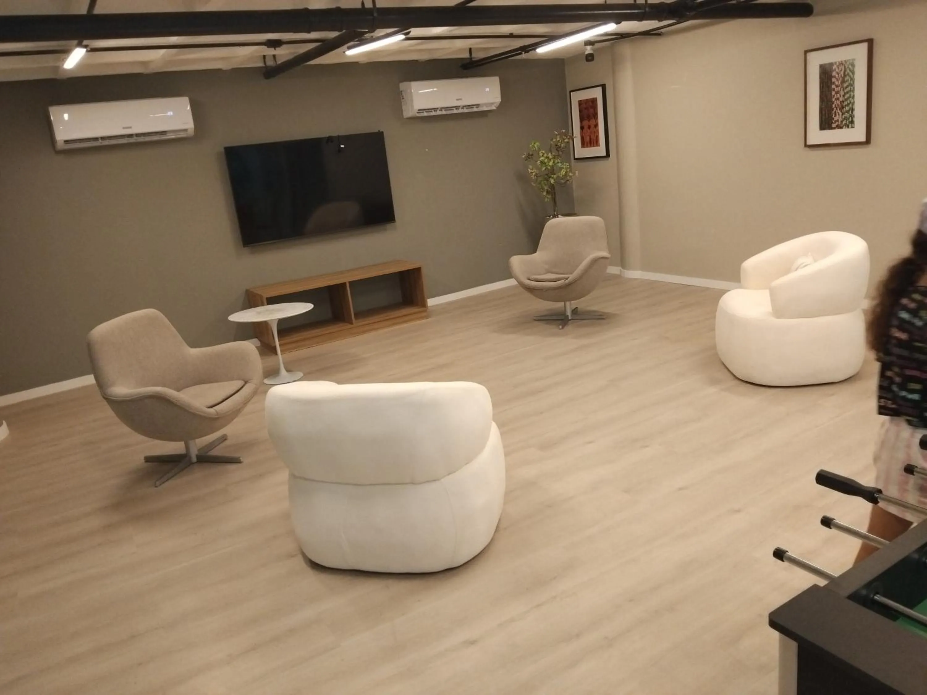Communal lounge/ TV room in Flat BV Beira-Mar - Edf Beach Class EXECUTIVE Apart-Hotel 507