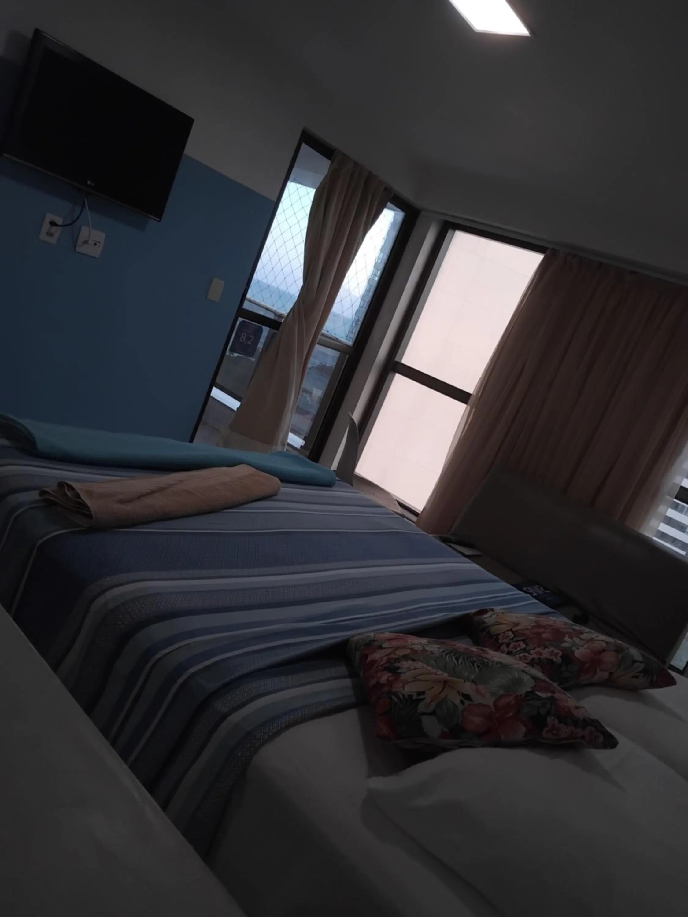 Bed in Flat BV Beira-Mar - Edf Beach Class EXECUTIVE Apart-Hotel 507