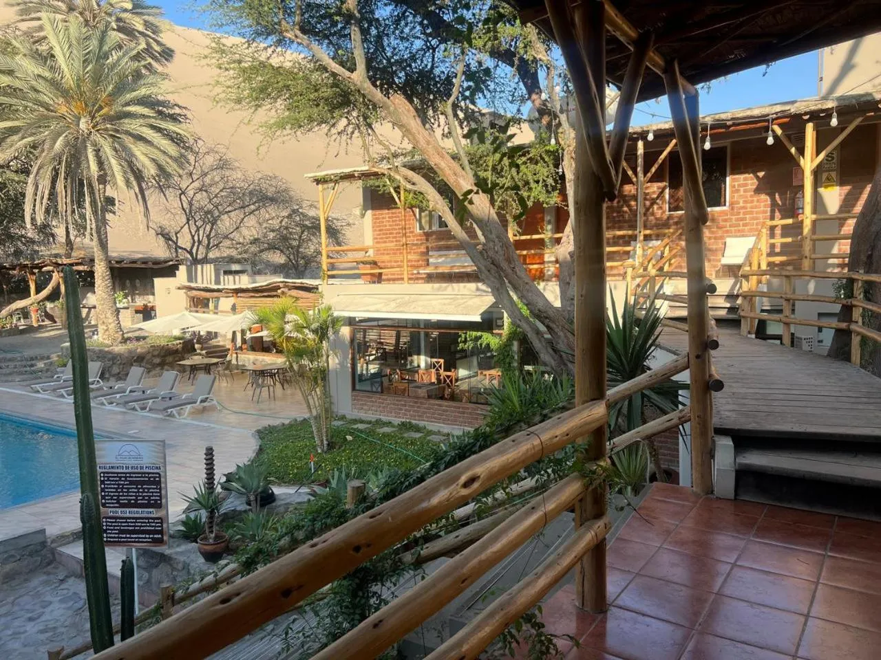 Natural landscape in Hotel El Huacachinero- Hotel Familiar