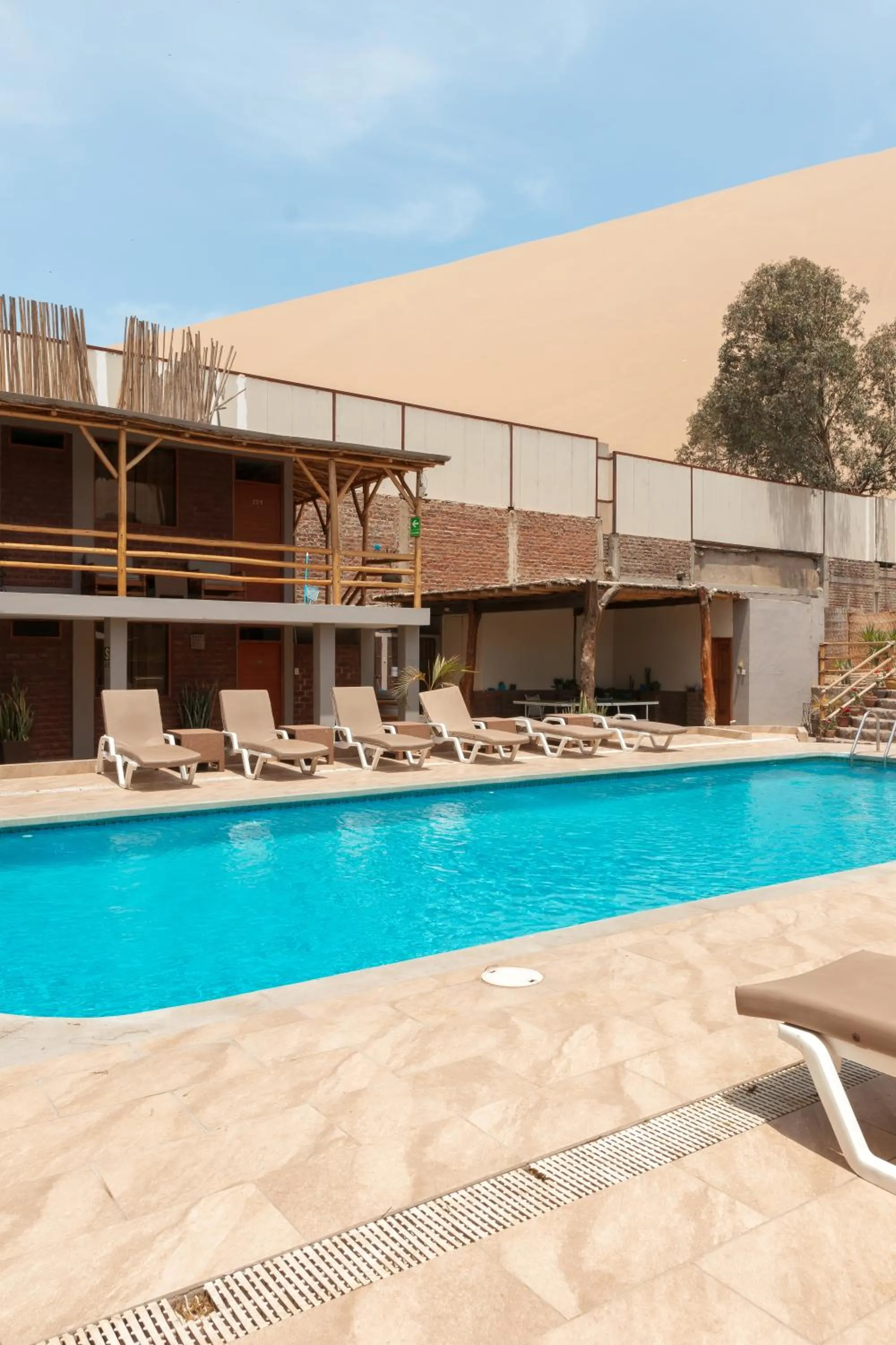 Swimming pool in Hotel El Huacachinero- Hotel Familiar