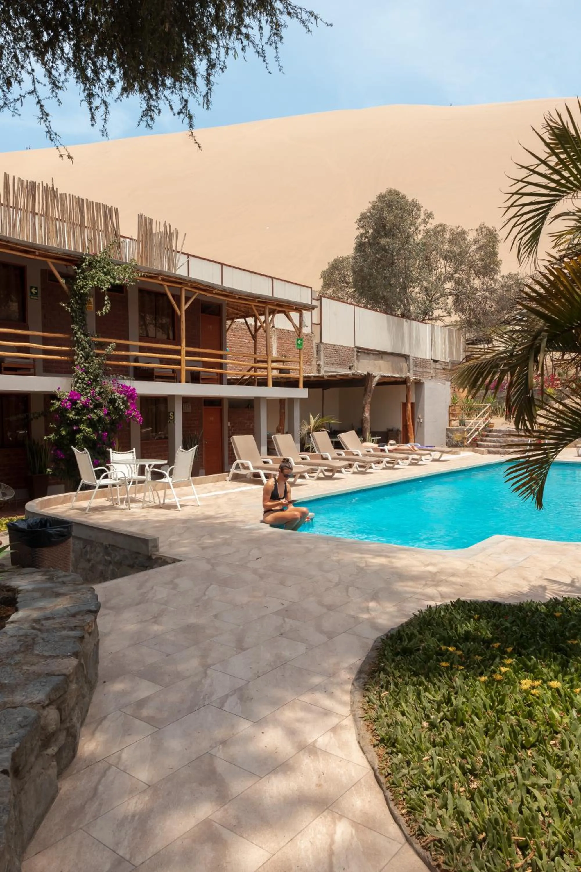 Swimming pool in Hotel El Huacachinero- Hotel Familiar