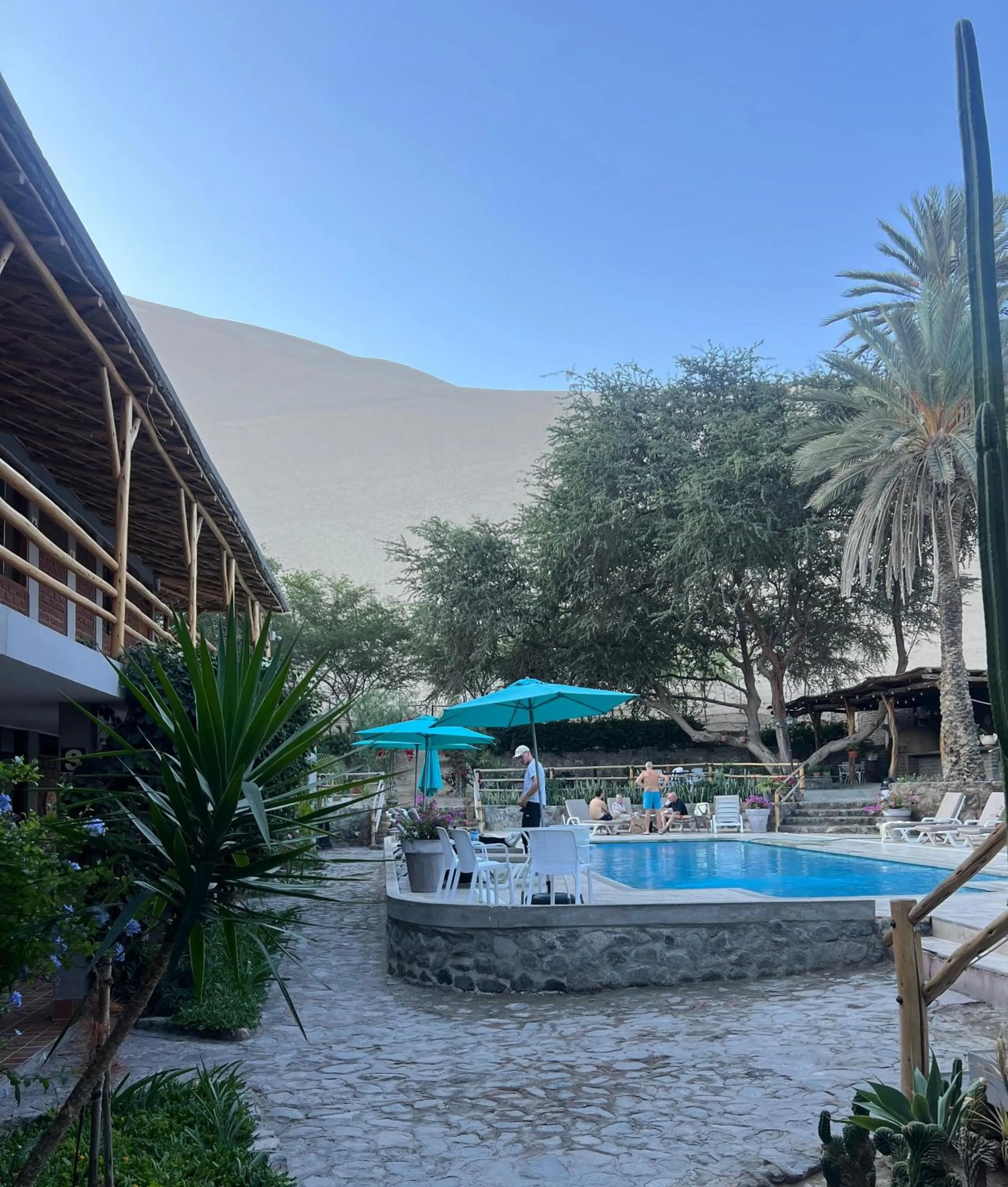 Swimming pool in Hotel El Huacachinero- Hotel Familiar