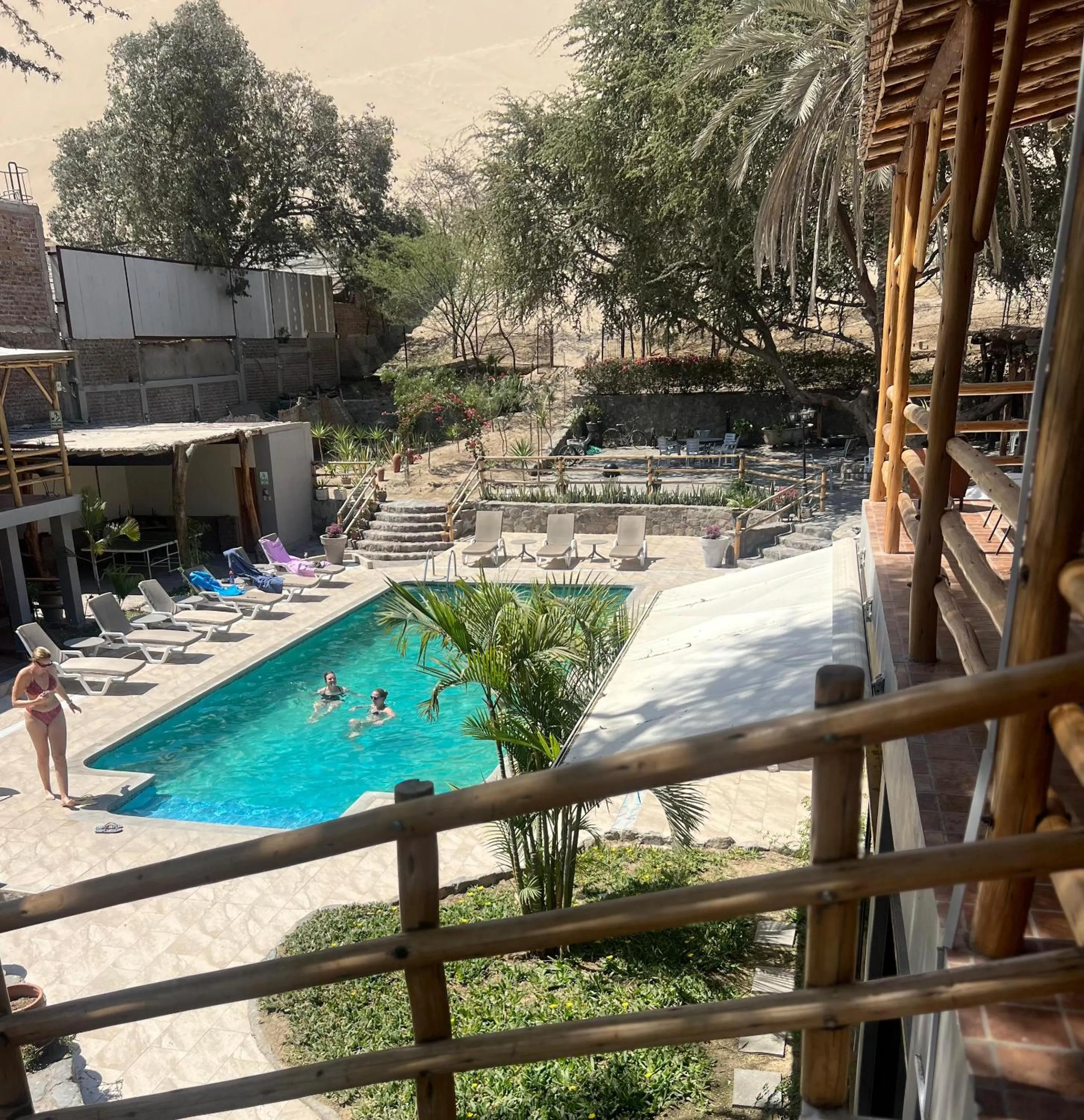 Swimming pool in Hotel El Huacachinero- Hotel Familiar