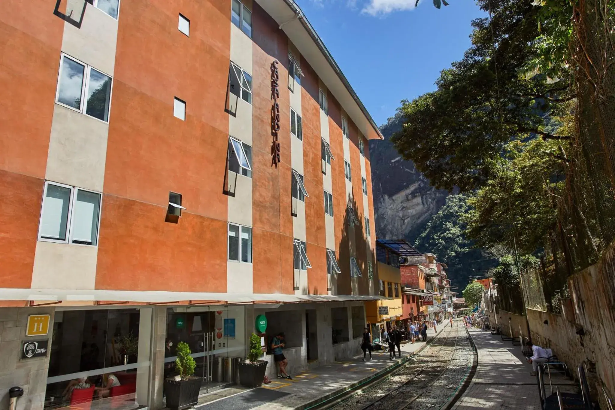 Facade/entrance in Casa Andina Standard Machu Picchu Facade/entrance in Casa Andina Standard Machu Picchu
