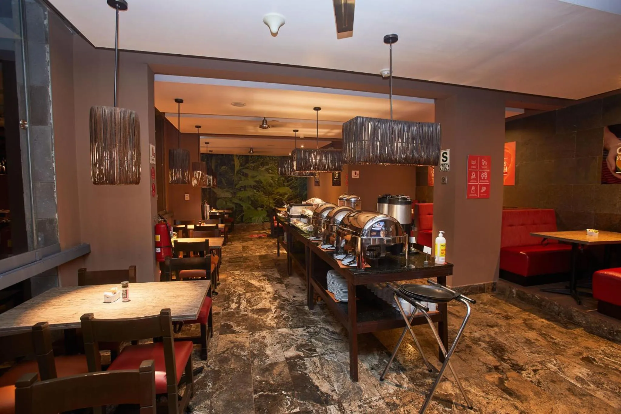 Buffet breakfast in Casa Andina Standard Machu Picchu