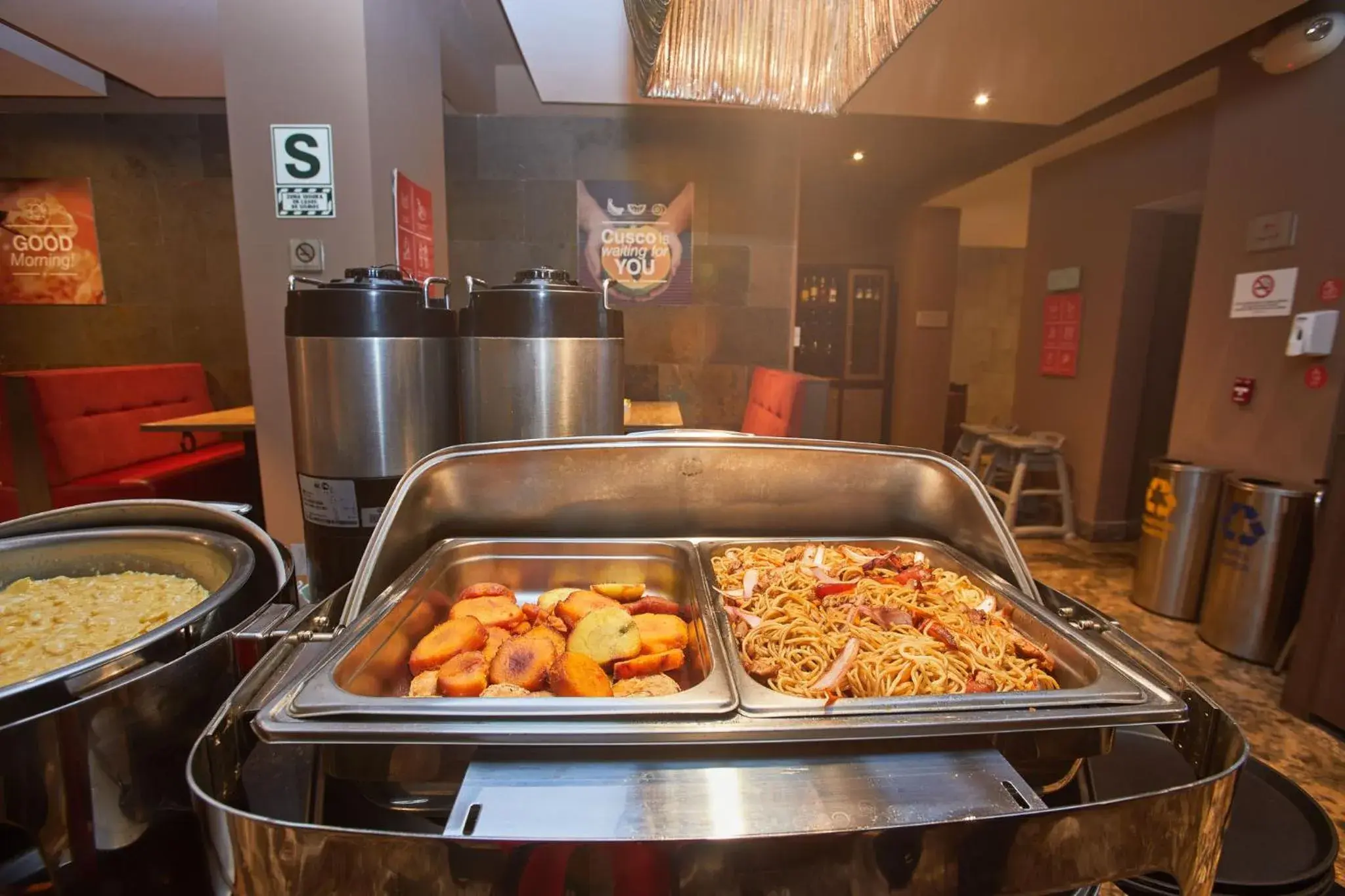 Buffet breakfast in Casa Andina Standard Machu Picchu Buffet breakfast in Casa Andina Standard Machu Picchu