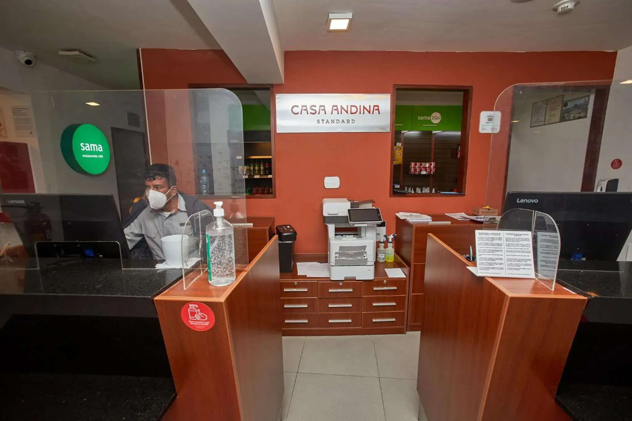 Lobby or reception in Casa Andina Standard Machu Picchu Lobby or reception in Casa Andina Standard Machu Picchu