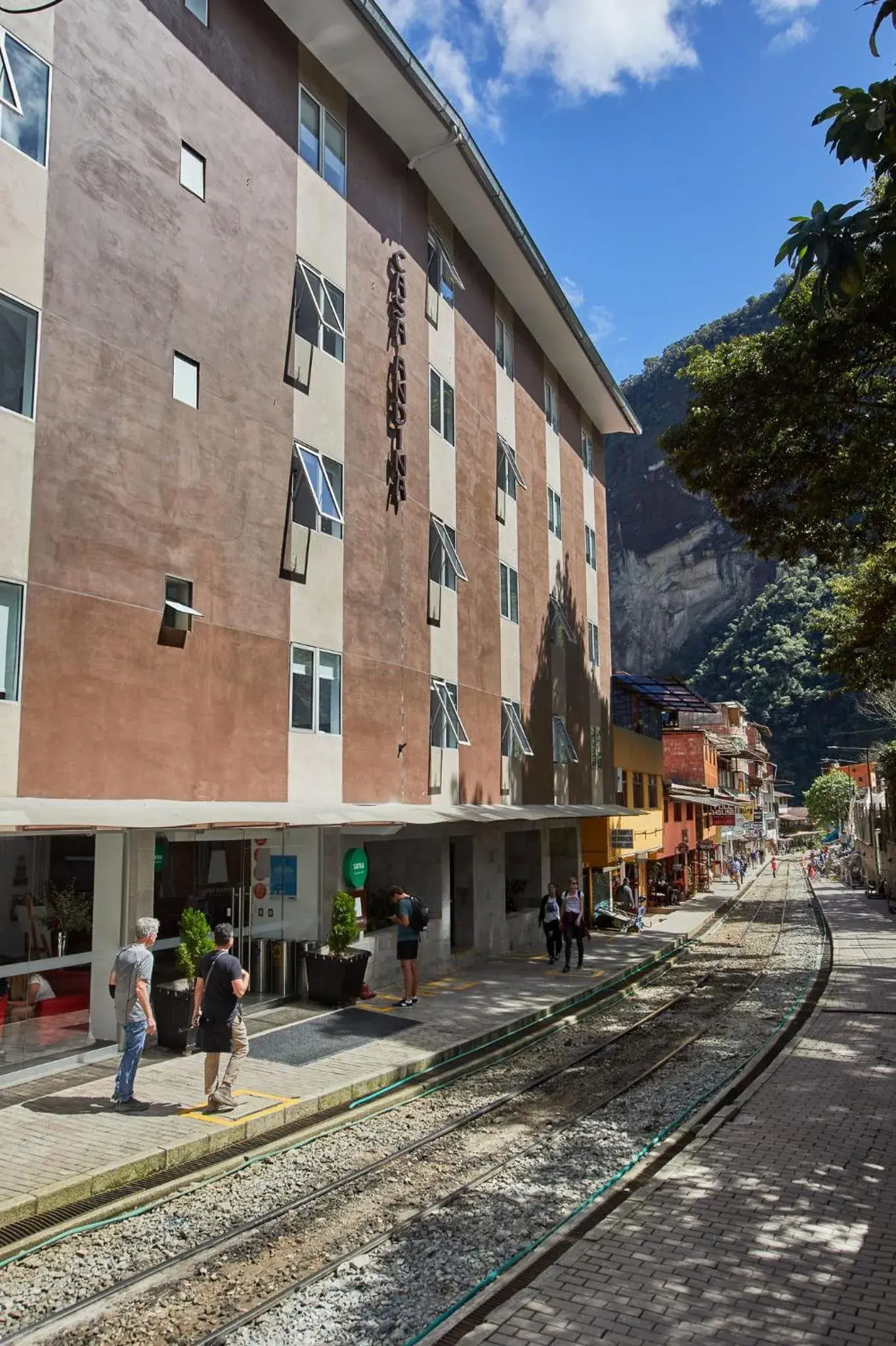 Facade/entrance in Casa Andina Standard Machu Picchu Facade/entrance in Casa Andina Standard Machu Picchu