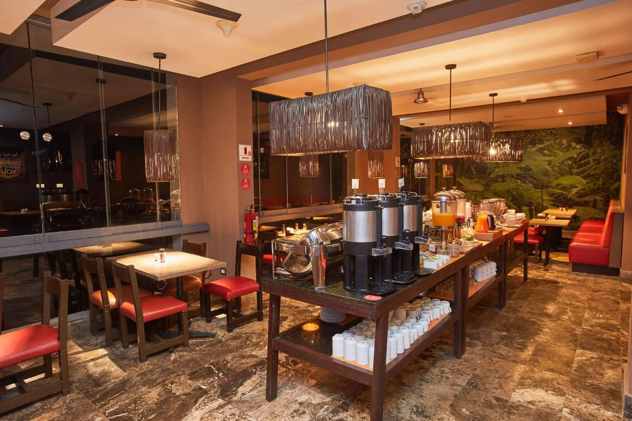 Buffet breakfast in Casa Andina Standard Machu Picchu