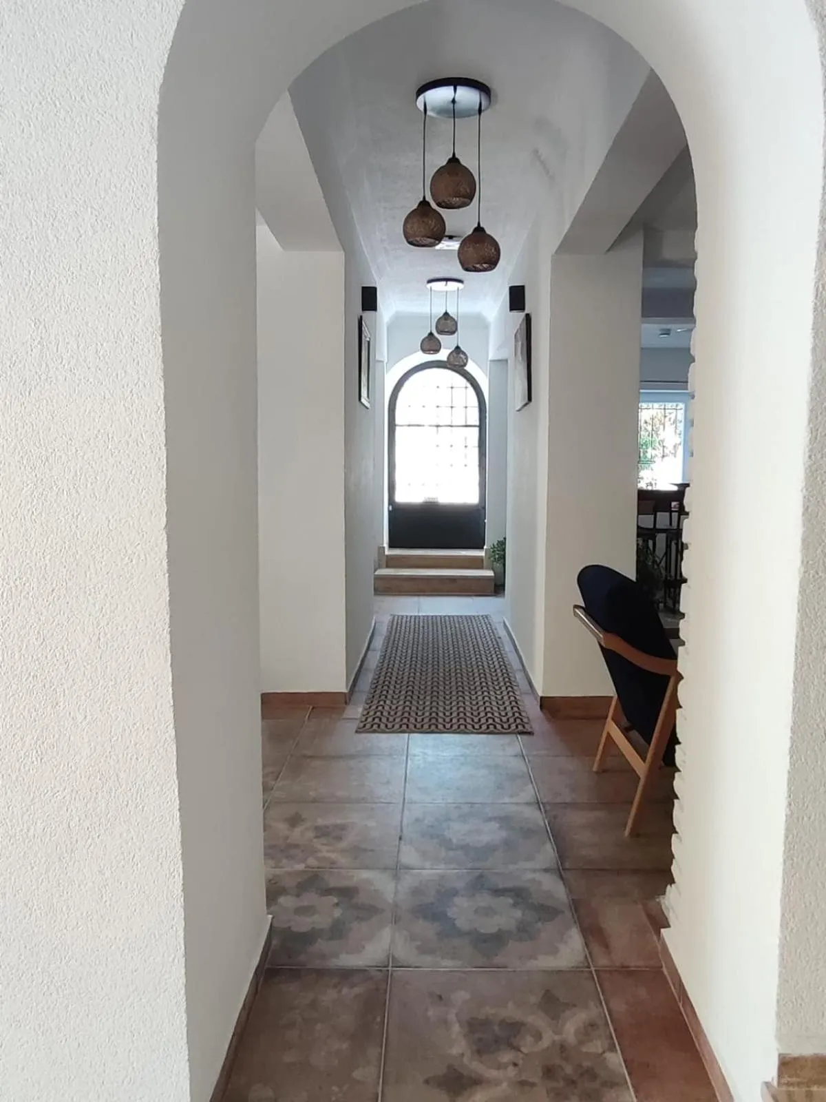 Seating area in The Professor's Hotel