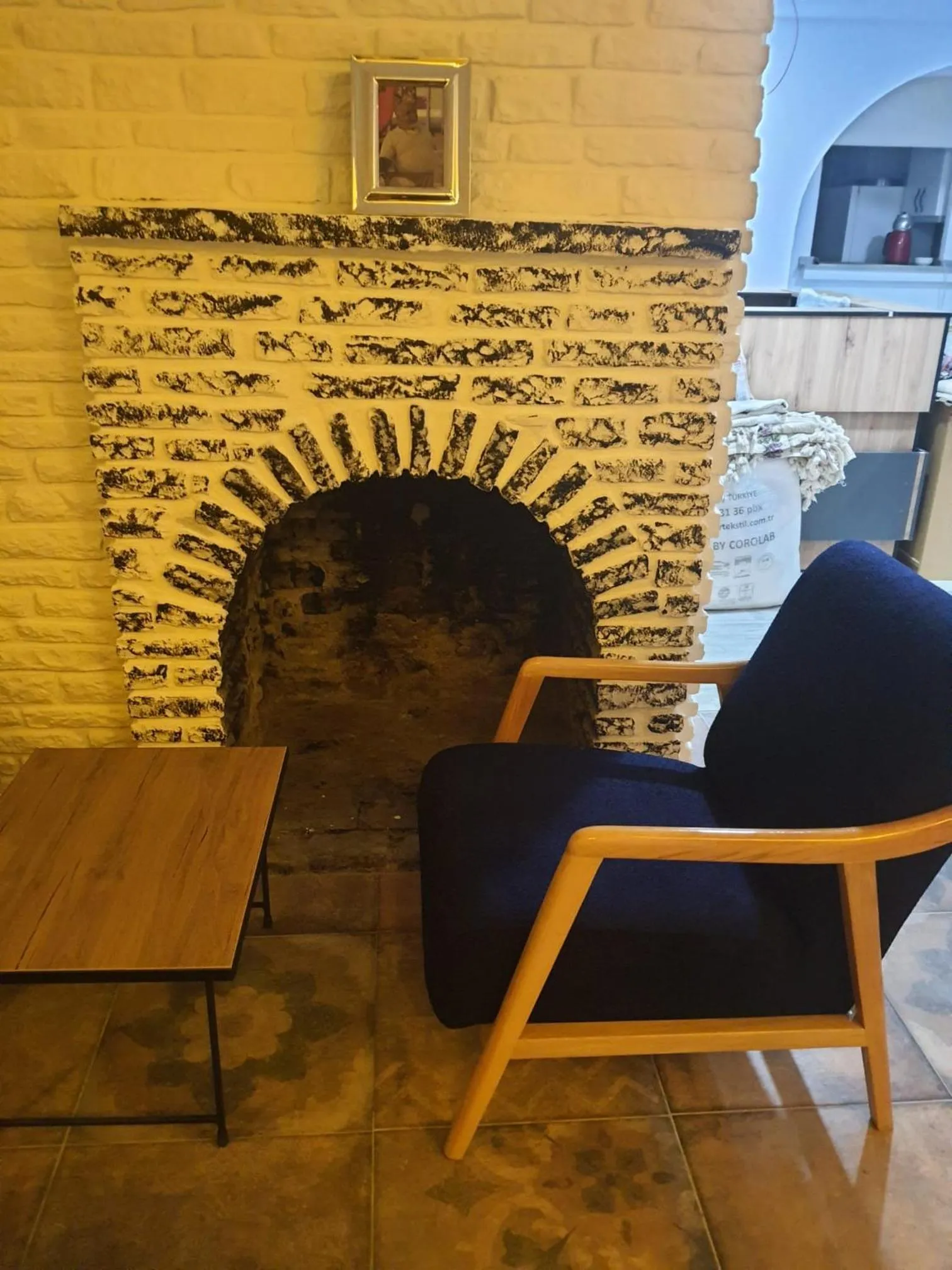 Seating area in The Professor's Hotel