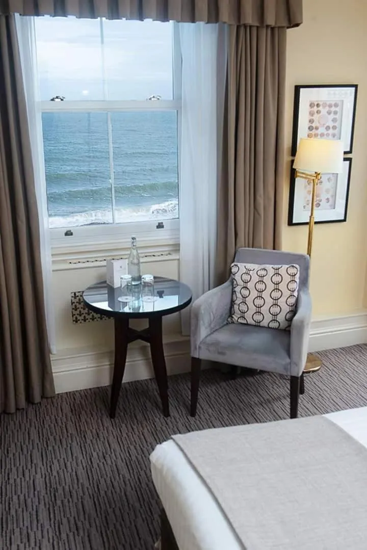Seating area, Bed in St George's Hotel - Llandudno