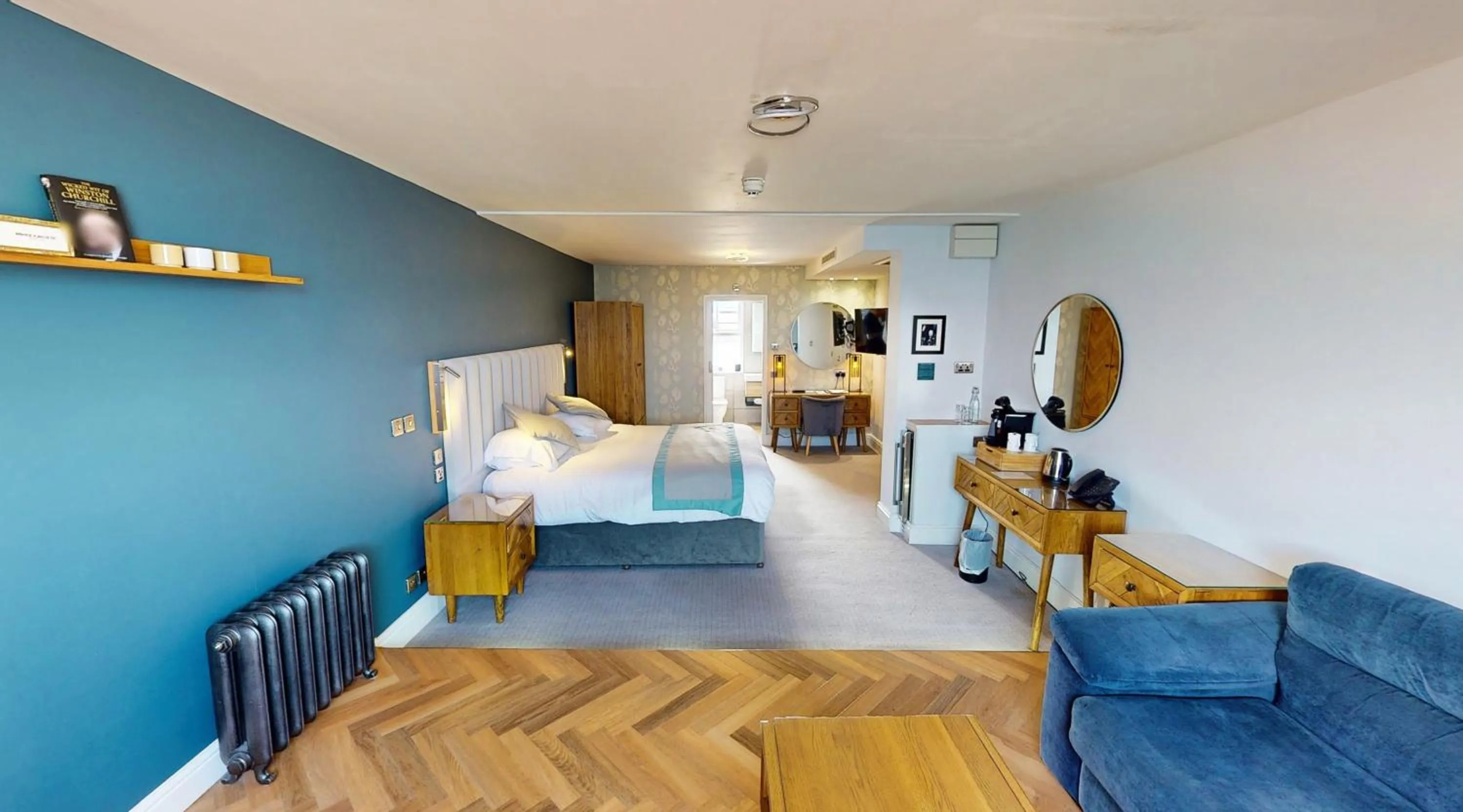 Bedroom, Bed in St George's Hotel - Llandudno