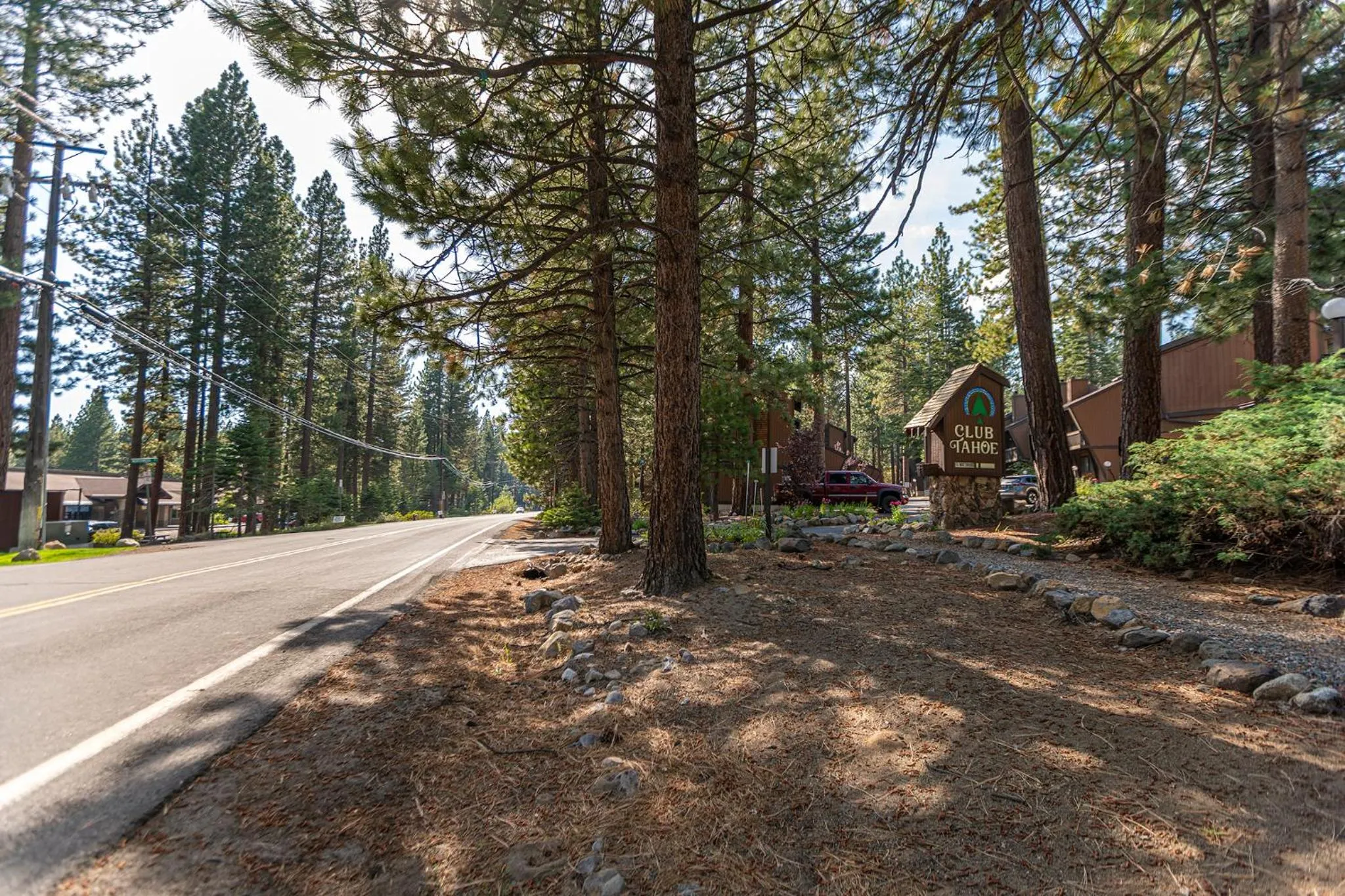 Street view in Club Tahoe Resort
