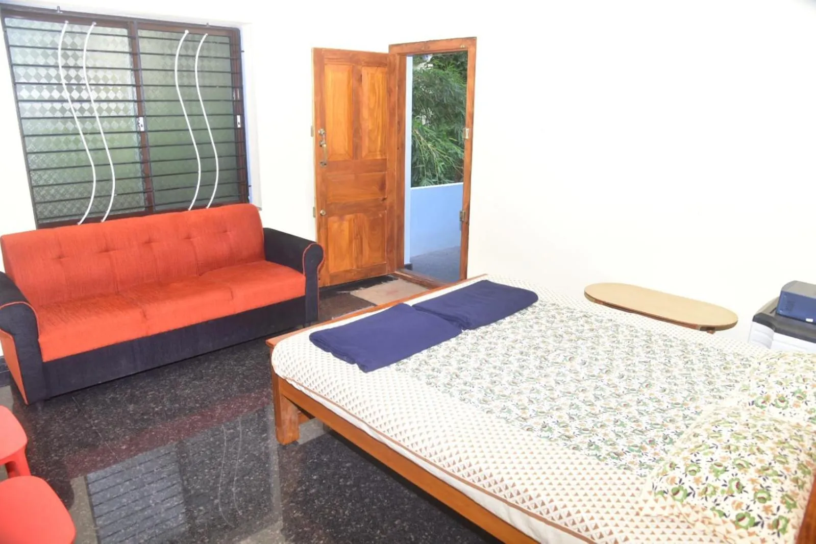 Bed in Devatha Homestay, Guest House, Hotel,Dharmasthala-2