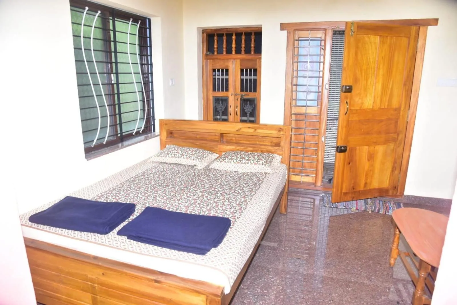 Bed in Devatha Homestay, Guest House, Hotel,Dharmasthala-2