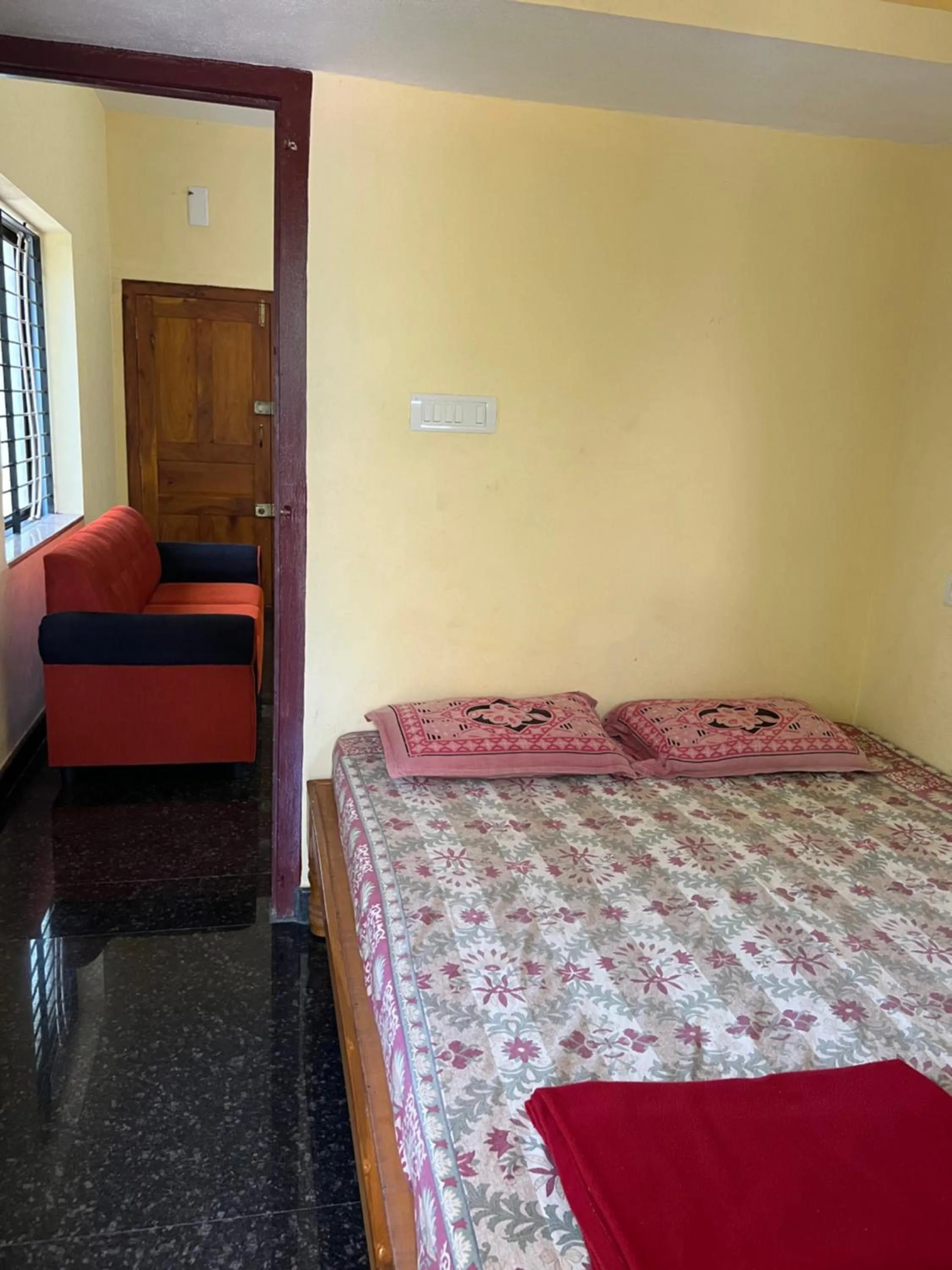 Bed in Devatha Homestay, Guest House, Hotel,Dharmasthala-2