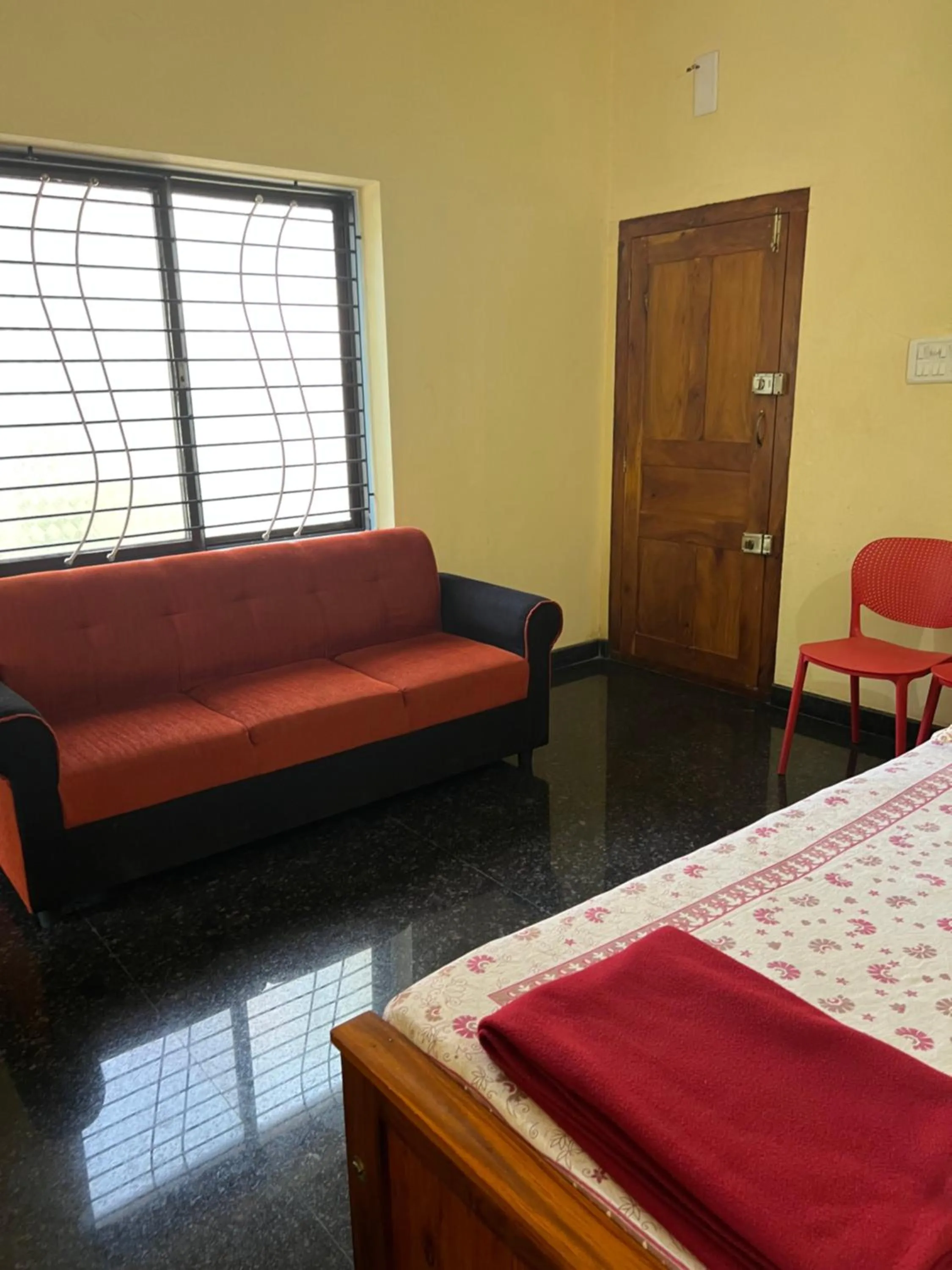 Bed in Devatha Homestay, Guest House, Hotel,Dharmasthala-2