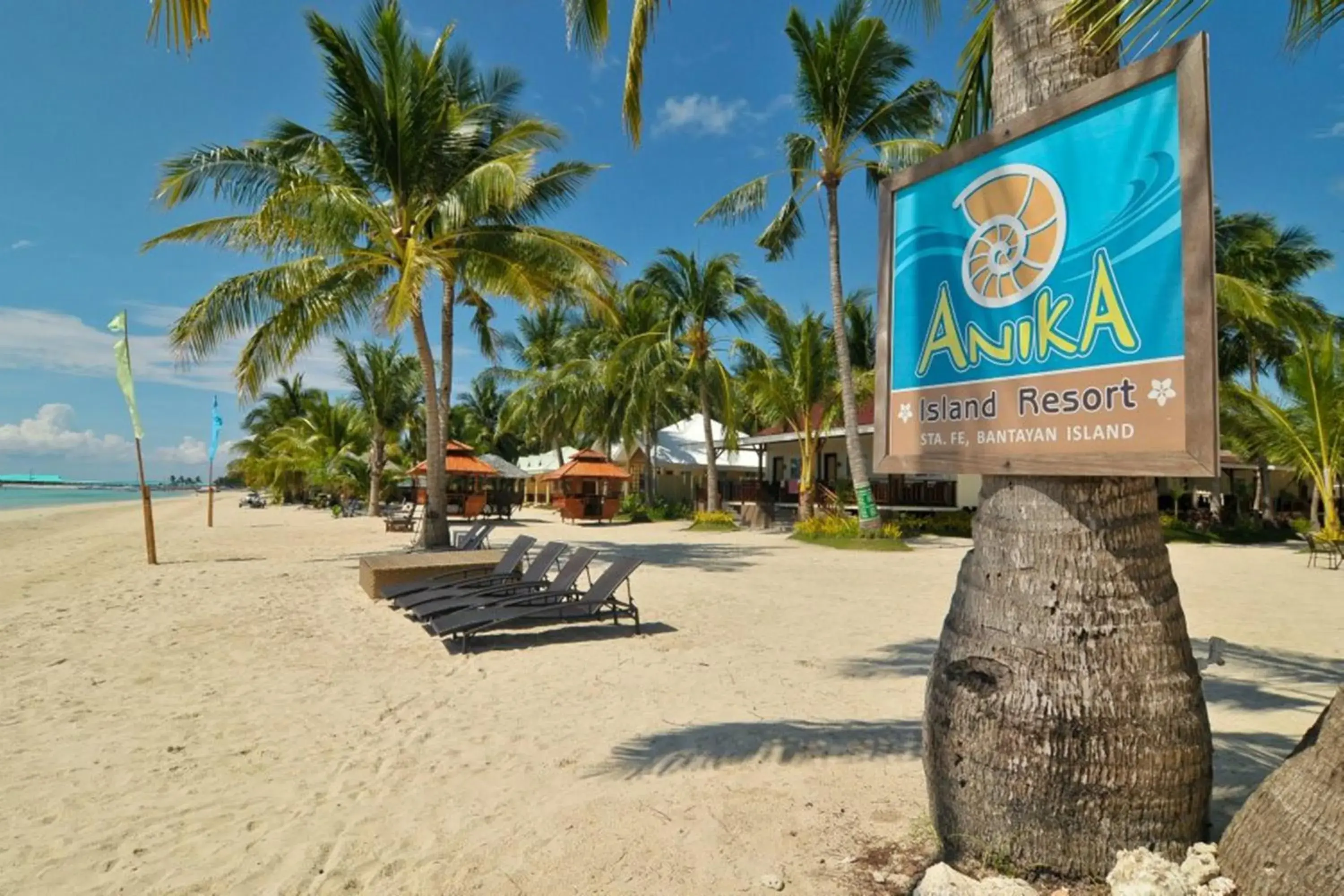 Facade/entrance in Anika Island Resort Facade/entrance in Anika Island Resort