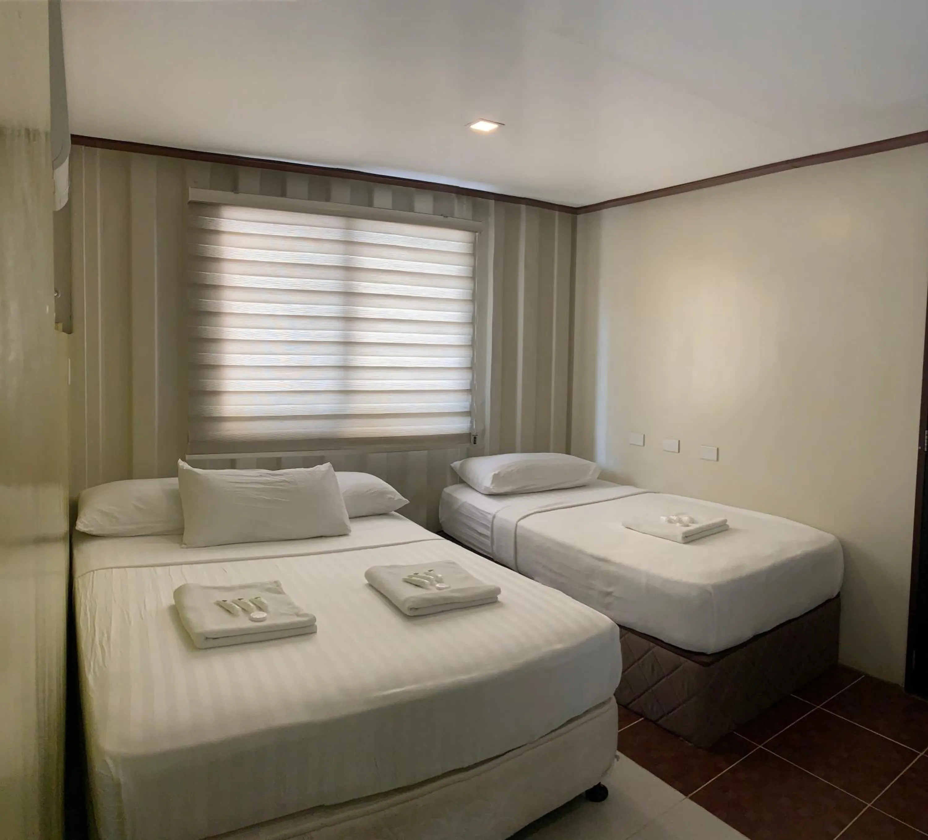 Bed in Anika Island Resort